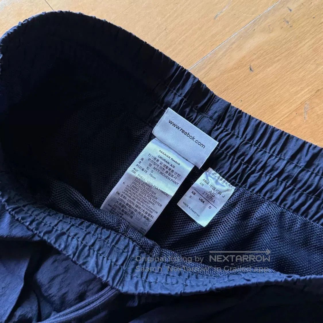 Reebok Reebok Vintage Functional Sports Pants. Size US 30 / EU 46 - 4 Thumbnail