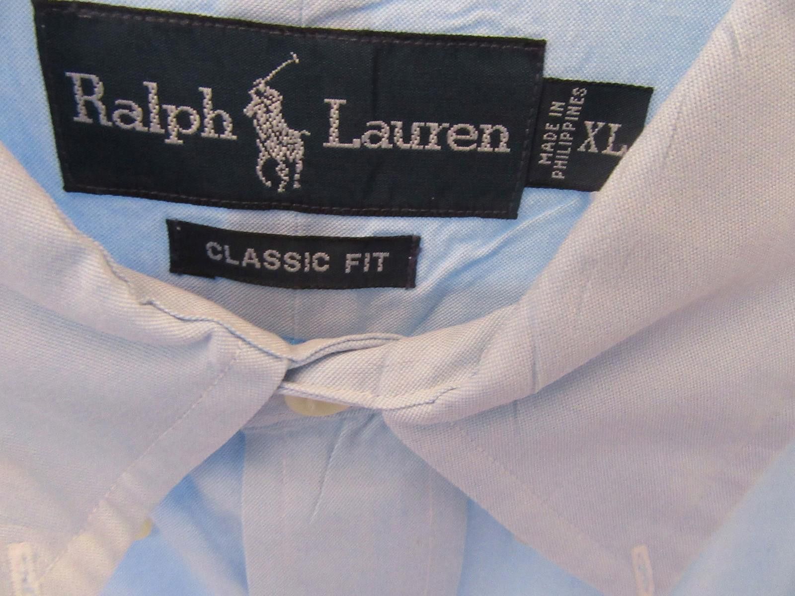 Polo Ralph Lauren Polo Ralph Lauren Mens Classic Fit Button Down Shirt XL Size US XL / EU 56 / 4 - 4 Thumbnail