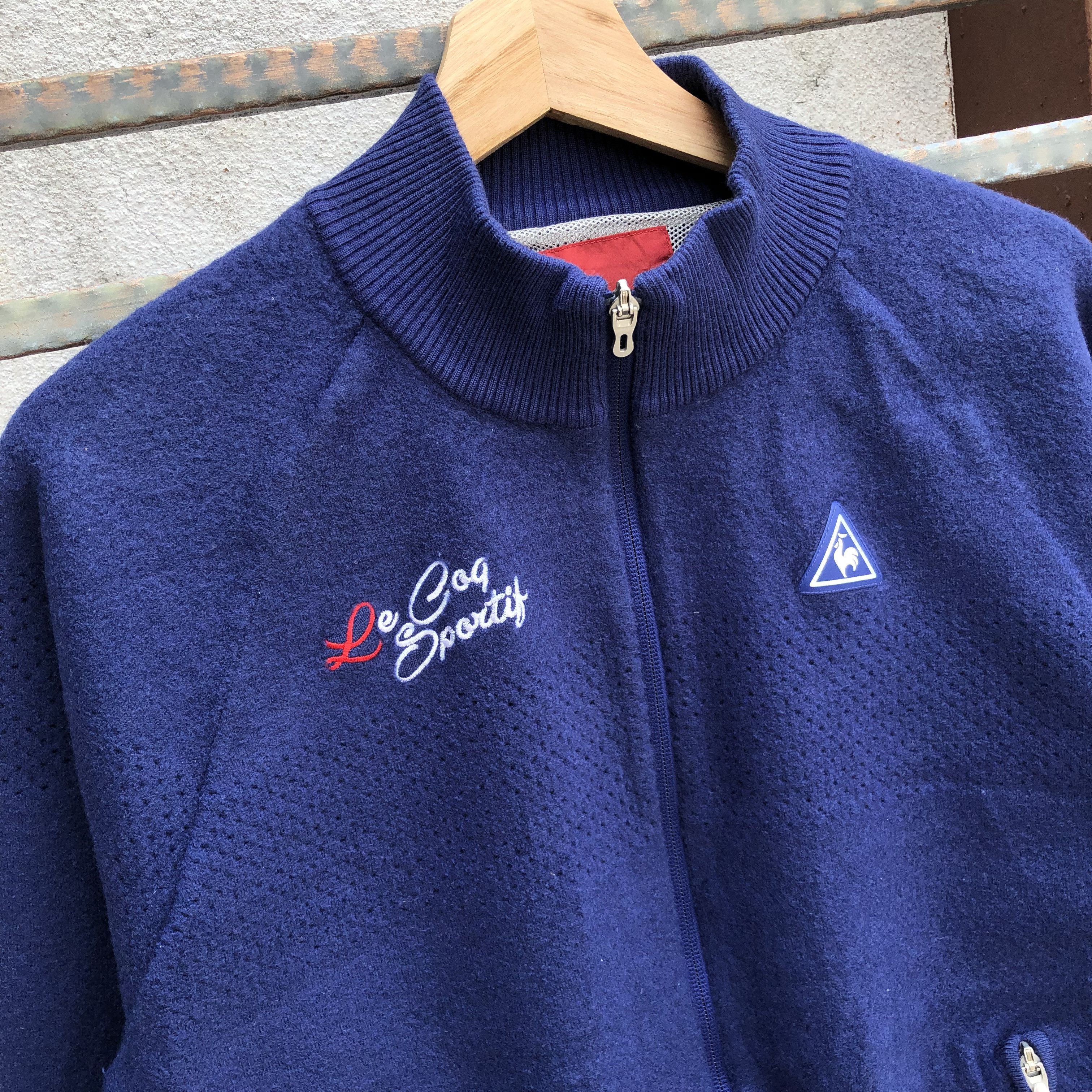 Le Coq Sportif Le Coq Sportif Wool Mohair Jackets Size M / US 6-8 / IT 42-44 - 8 Thumbnail