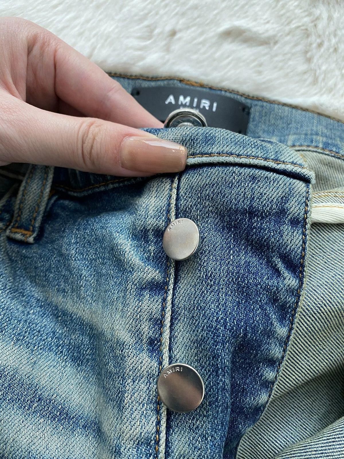 Amiri Amiri Clay Indigo MX2 Jeans Size US 33 - 6 Thumbnail