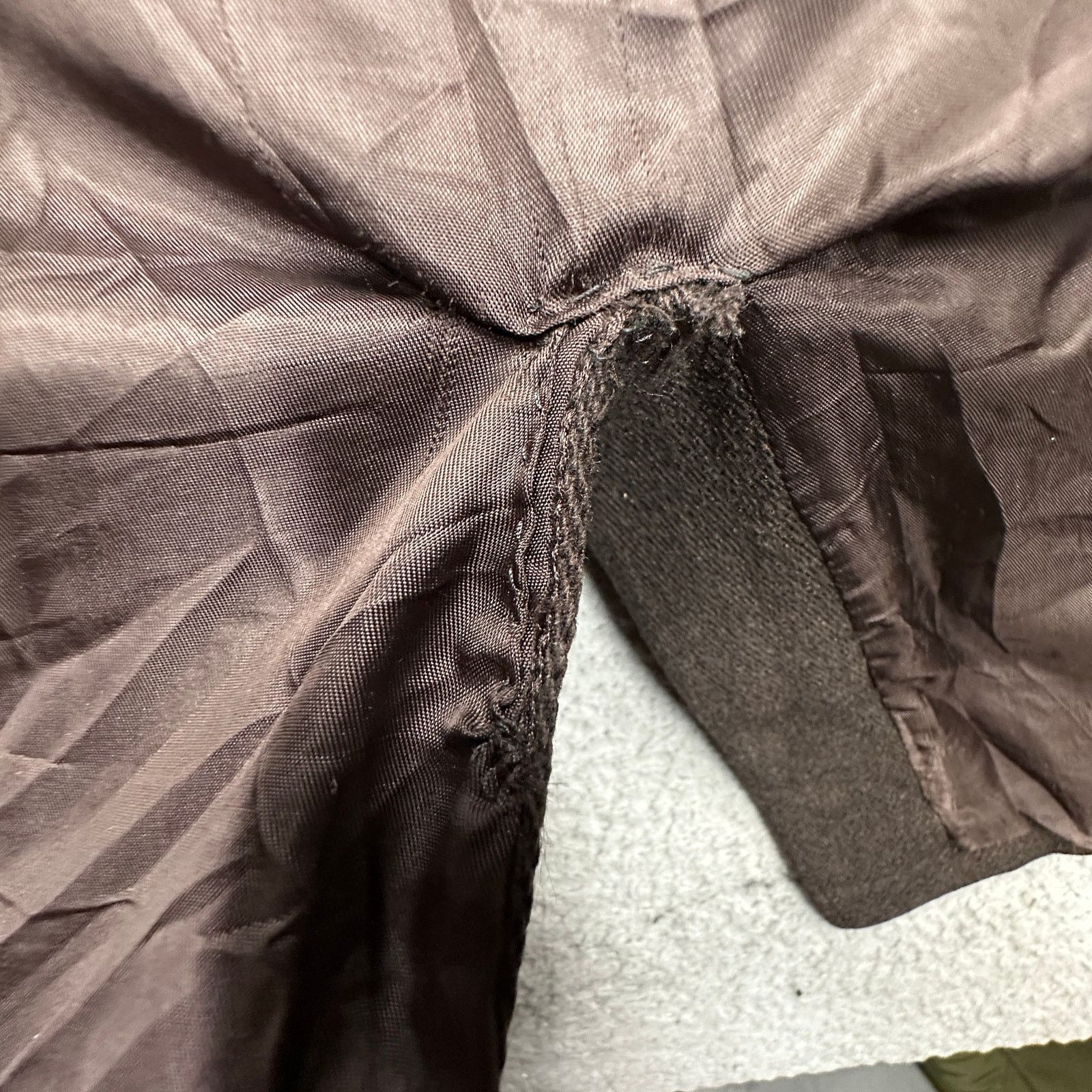 Brooks Brothers Brooks Brothers 346 Wool Coat Mens Large Brown Pockets Car Size US L / EU 52-54 / 3 - 16 Thumbnail