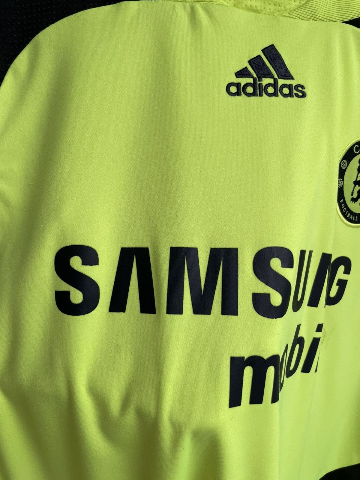 Vintage CHELSEA 2007 2008 AWAY Football Shirt Soccer Jersey Adidas Size US XL / EU 56 / 4 - 8 Thumbnail