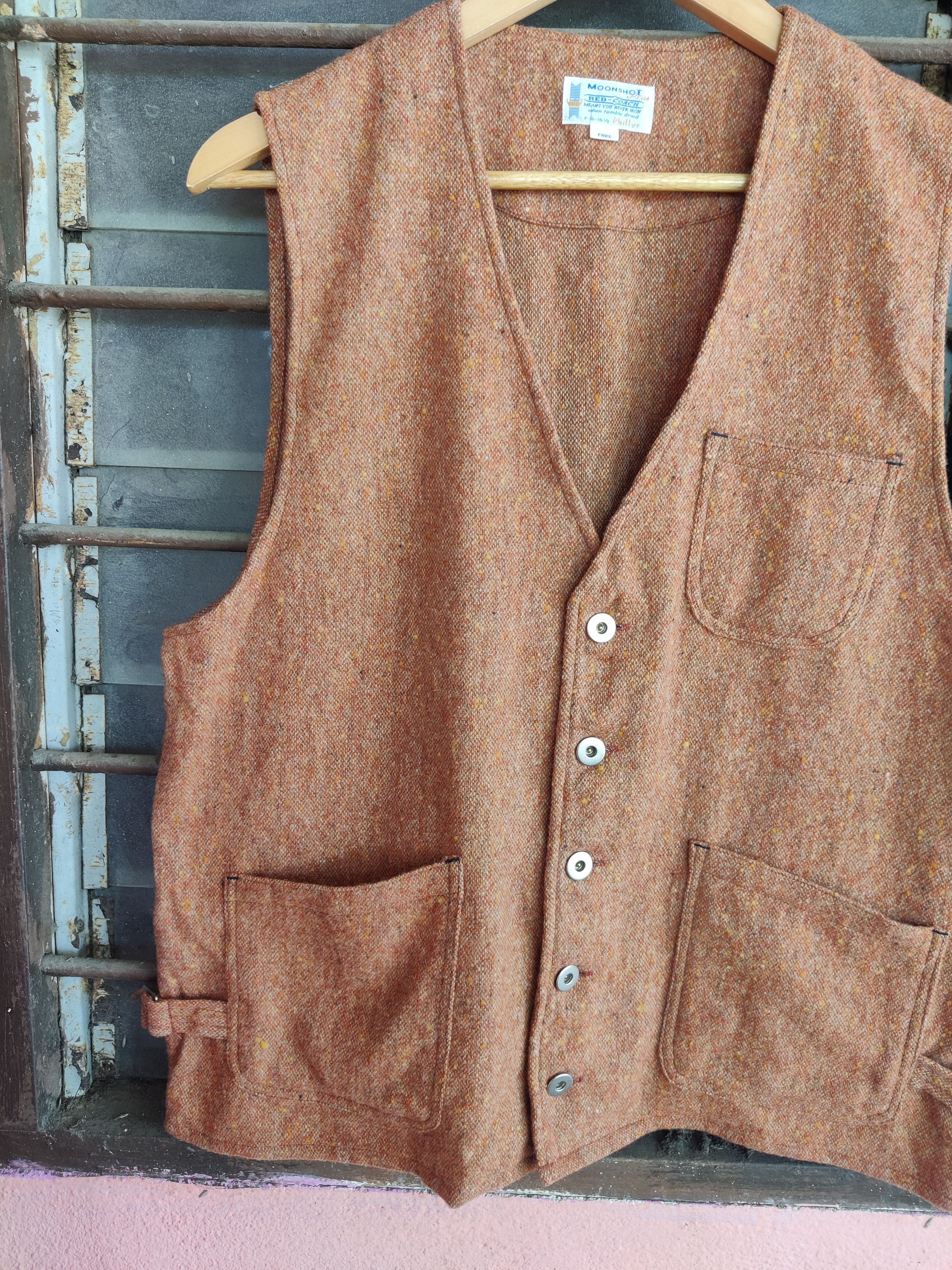 Vintage Vintage Archival 70's Moonshot Phillys Americana Wool Jacket Size US L / EU 52-54 / 3 - 4 Thumbnail
