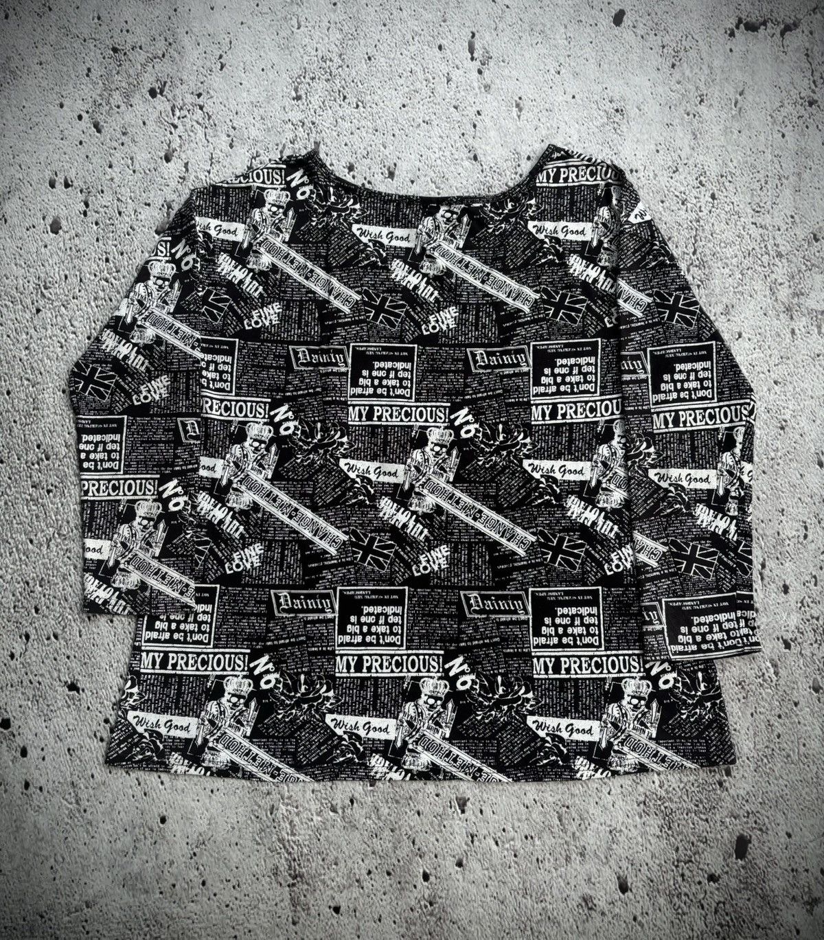 Hysteric Glamour Y2k profil de medaille full print longsleeve Size M / US 6-8 / IT 42-44 - 2 Thumbnail