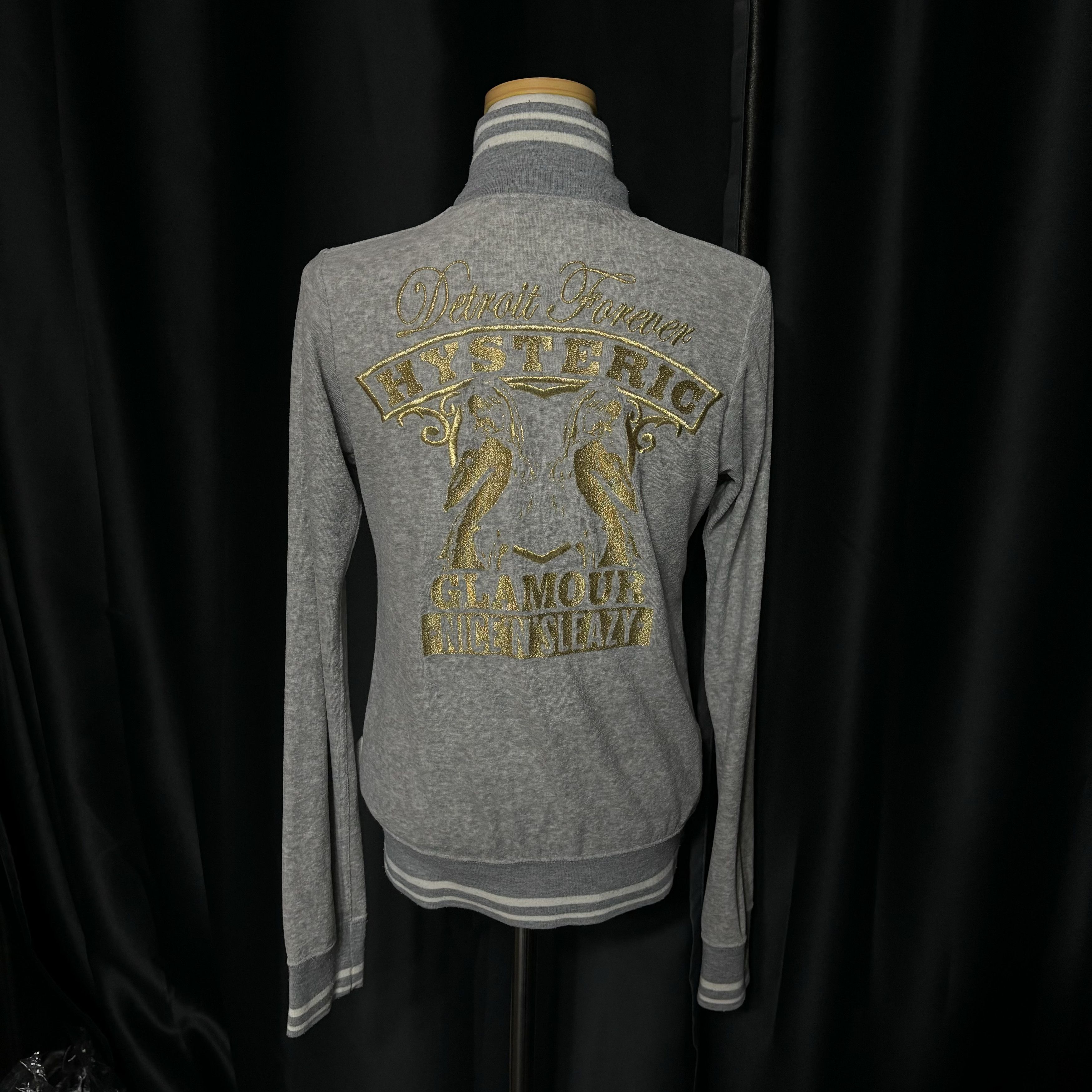Hysteric Glamour HYSTERIC GLAMOUR 2-way zip-up jersey Size ONE SIZE - 2 Thumbnail