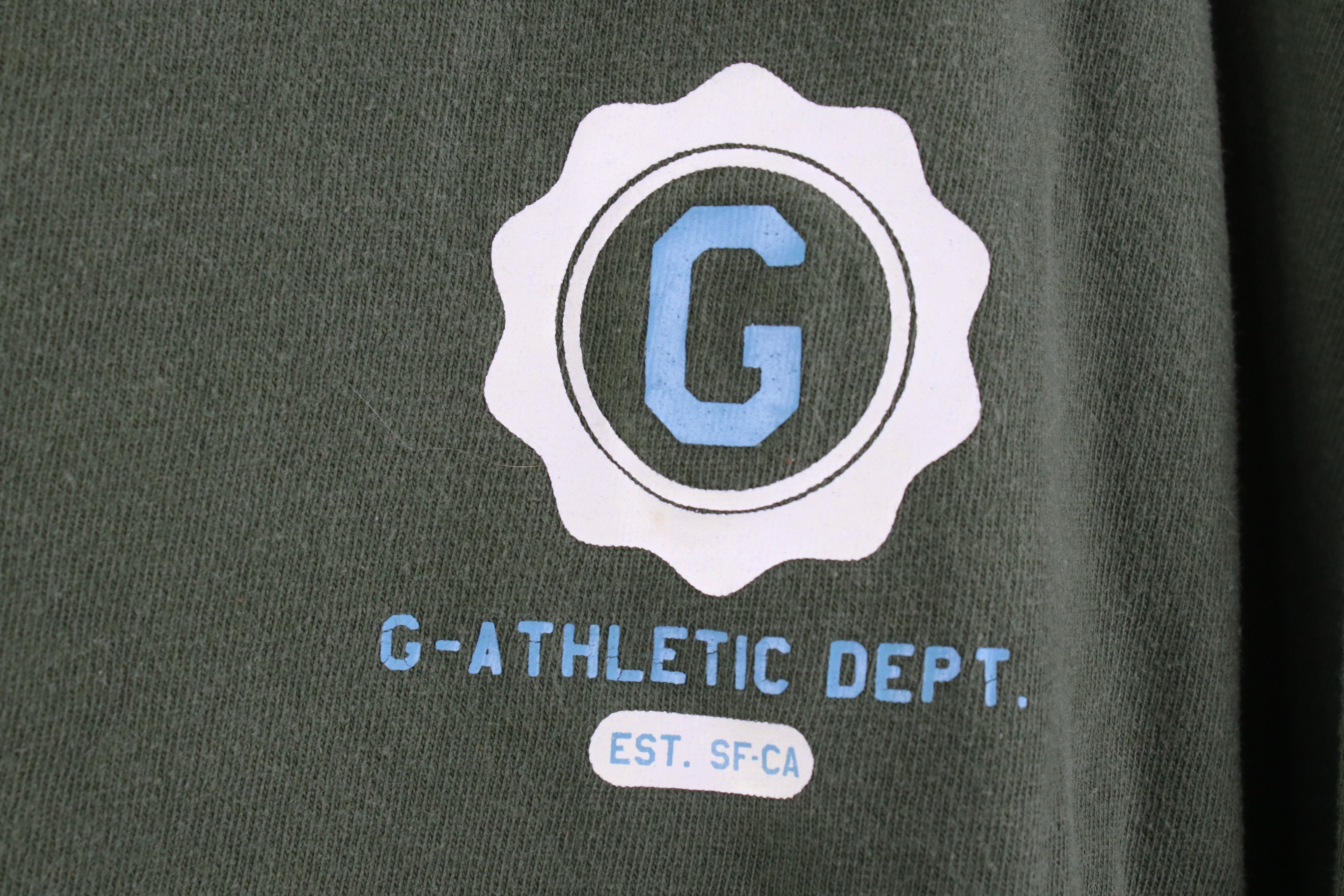 Gap Vintage Y2K 2004 Gap Spell Long Sleeve T-Shirt Green Cotton Size US L / EU 52-54 / 3 - 4 Thumbnail