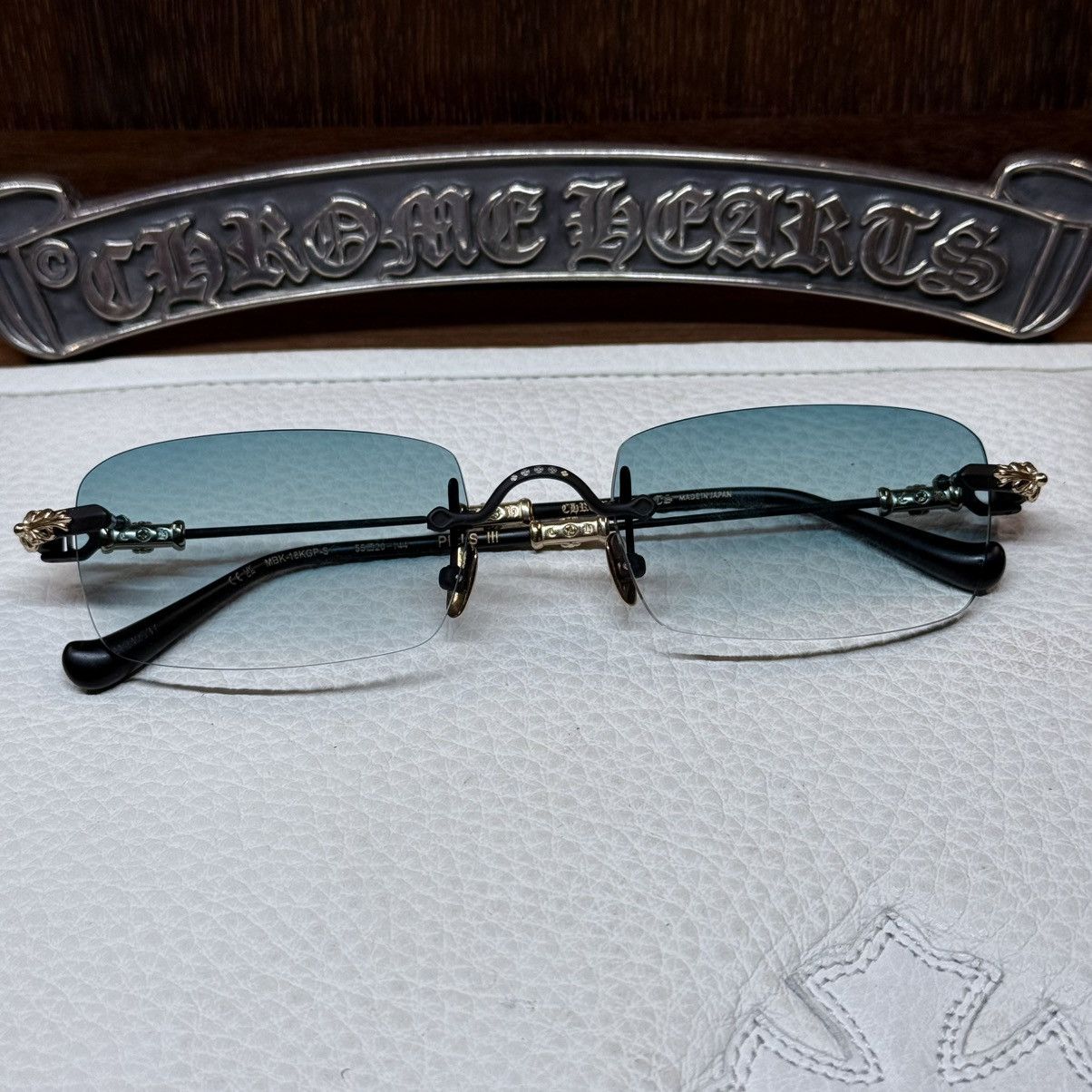 Chrome Hearts Chrome Hearts PILLS III 1/1 Sunglasses Size ONE SIZE - 1 Thumbnail