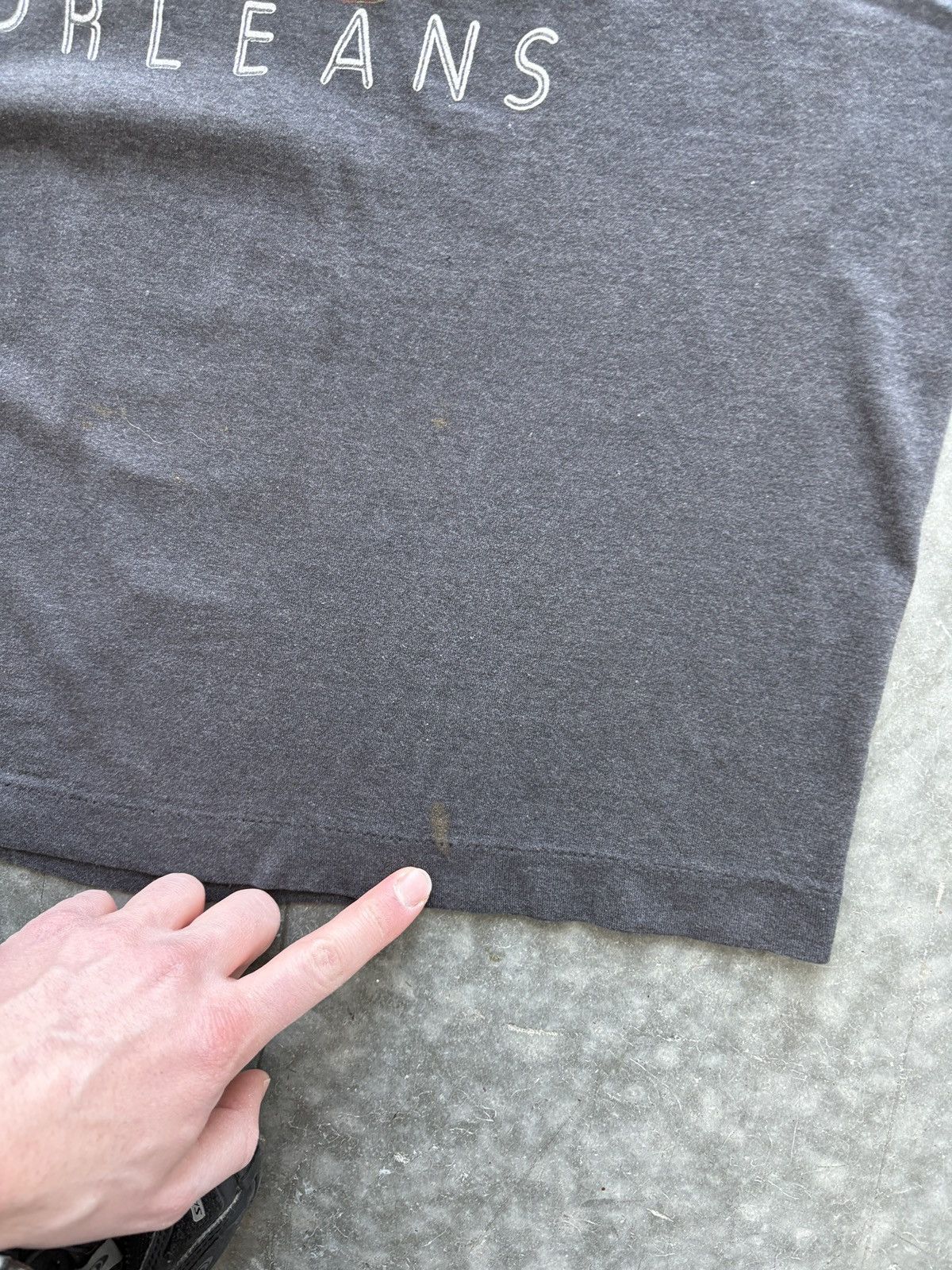 Vintage Vintage 80s Bayou Jacques Graphic Tee Screen Stars Size US L / EU 52-54 / 3 - 6 Thumbnail