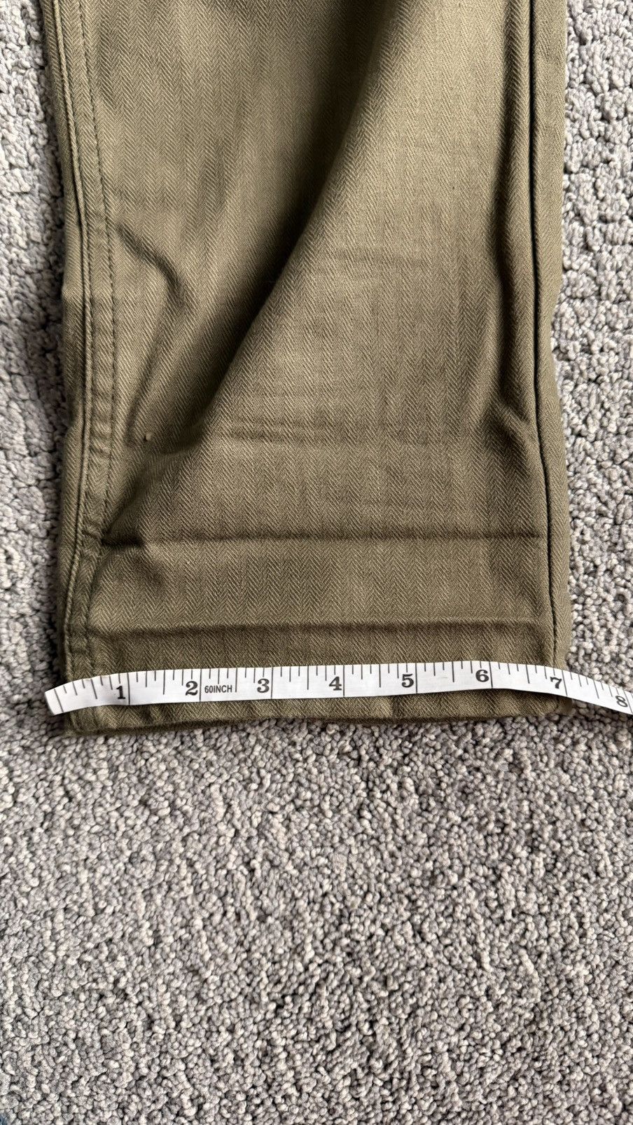 Naked & Famous The Army HBT - Olive Drab Size US 36 / EU 52 - 10 Thumbnail