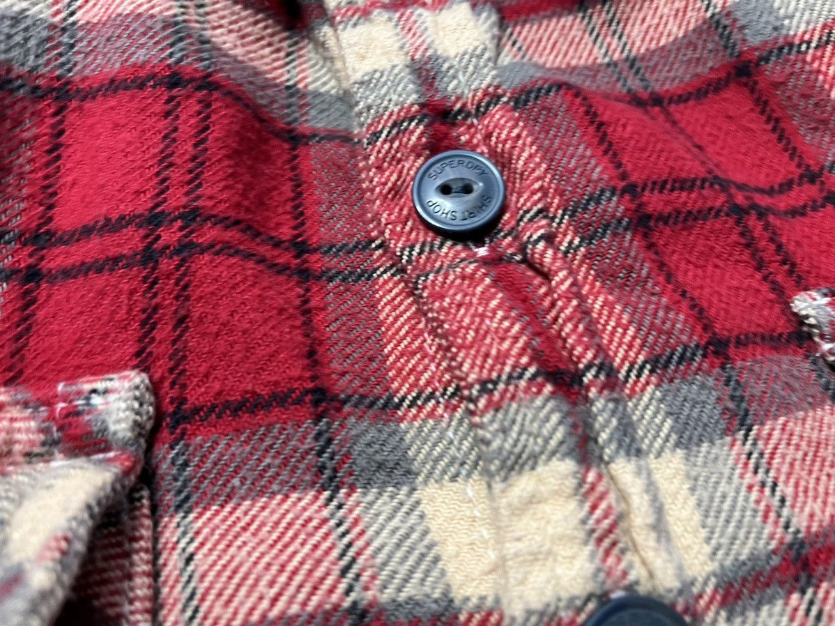 Flannel × Superdry Superdry Premium Flannel by vintage shirt button up Size US L / EU 52-54 / 3 - 8 Thumbnail