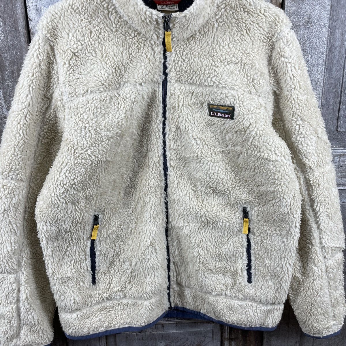 L.L. Bean × Vintage Vintage L.L Bean 90s Fleece Jacket Size US M / EU 48-50 / 2 - 3 Thumbnail