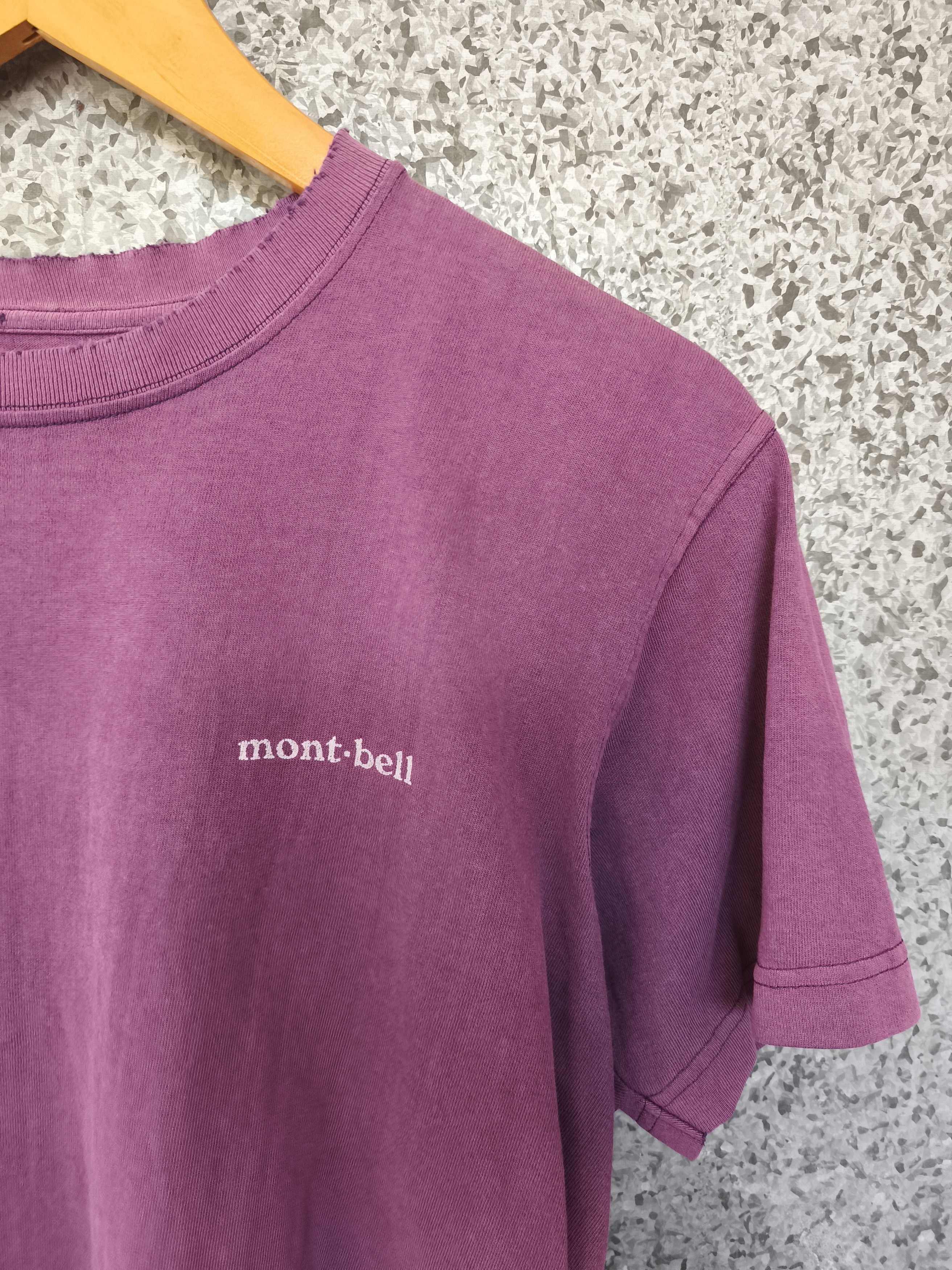 Montbell Trashed 🔥🔥🔥Sun faded Montbell distressed t shirt vintage Size US M / EU 48-50 / 2 - 4 Thumbnail