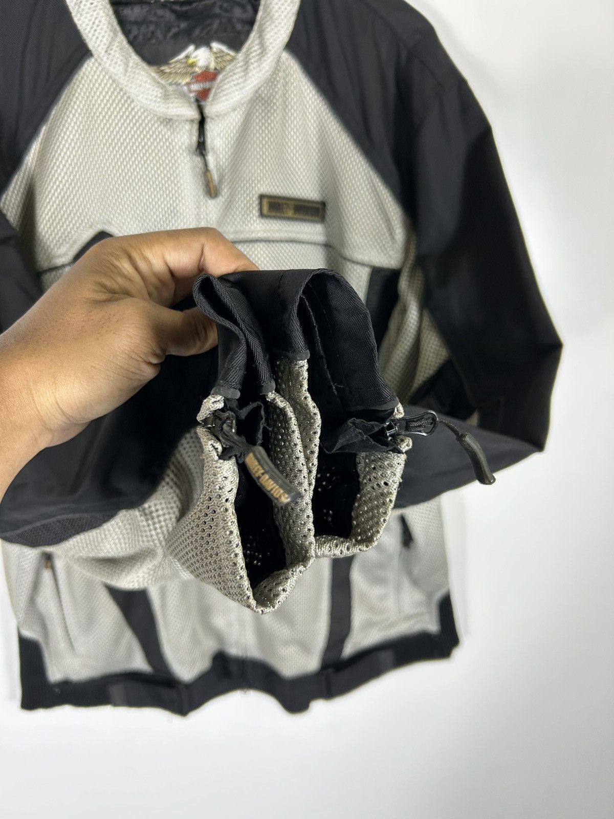 Harley Davidson ⚡️Vintage Harley Davidson Reflective Rider Zipper Jacket Size US XXL / EU 58 / 5 - 10 Thumbnail