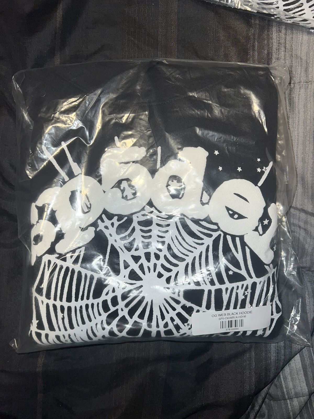 Sp5der SP5DER BLACK OG WEB HOODIE Size US M / EU 48-50 / 2 - 5 Thumbnail