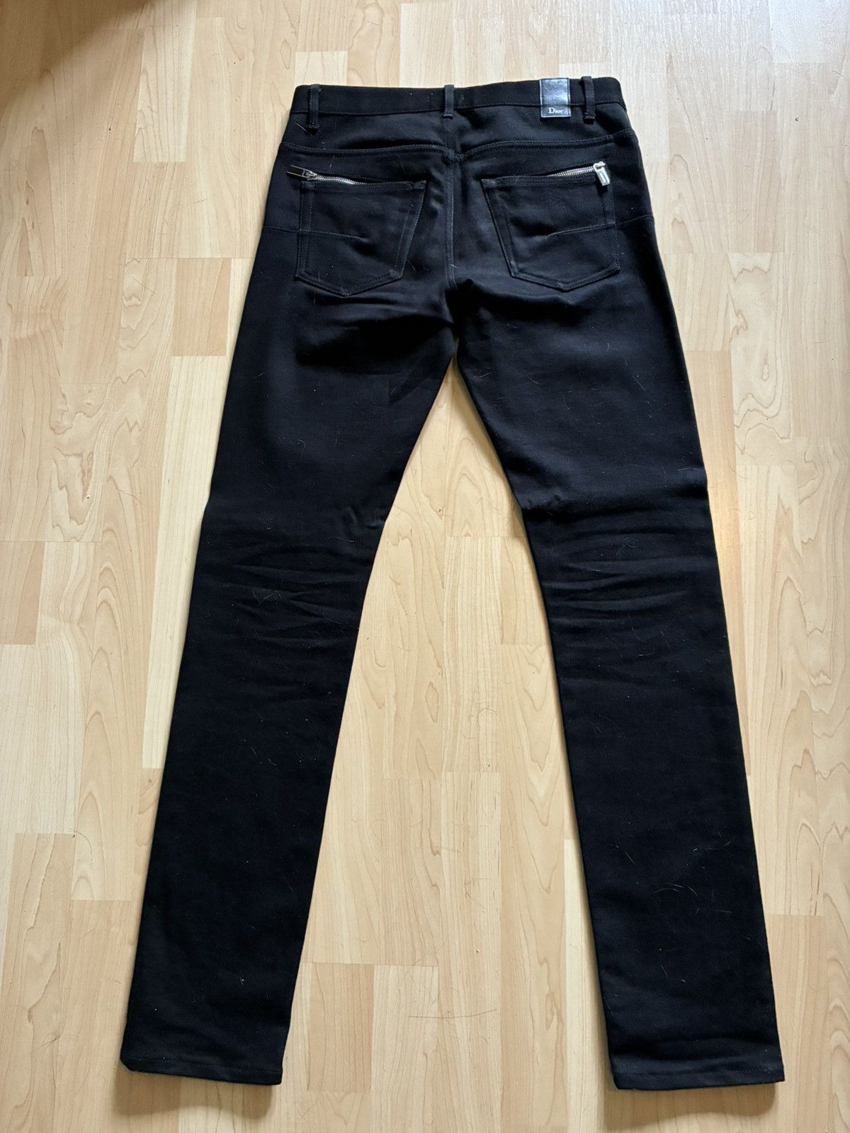 Dior Dior Atelier Embroided Black Jeans Size US 29 - 2 Thumbnail