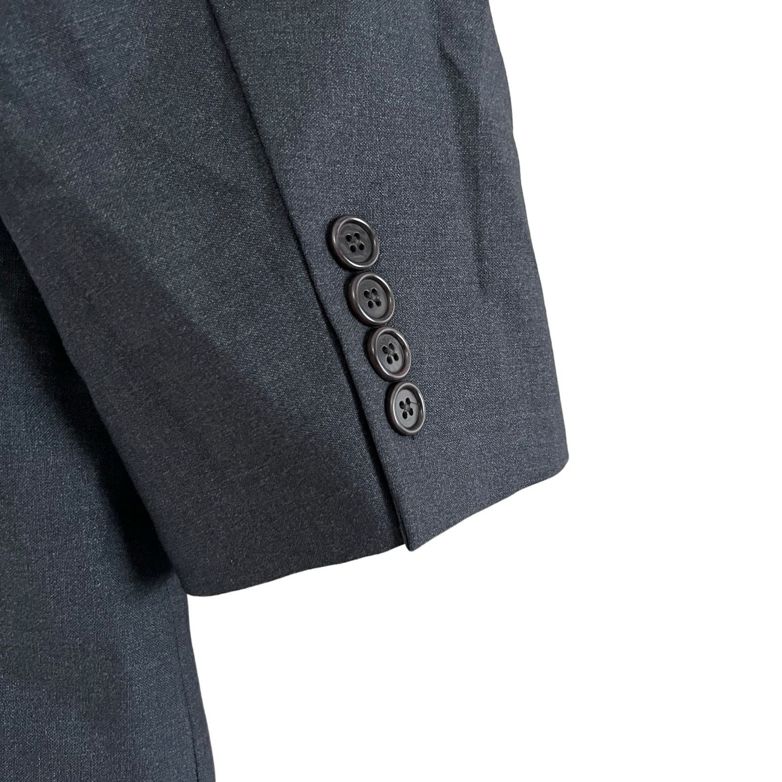 Brooks Brothers Brooks Brothers 346 Gray Single Breasted 3 Button Blazer 48R Size 48R - 12 Thumbnail