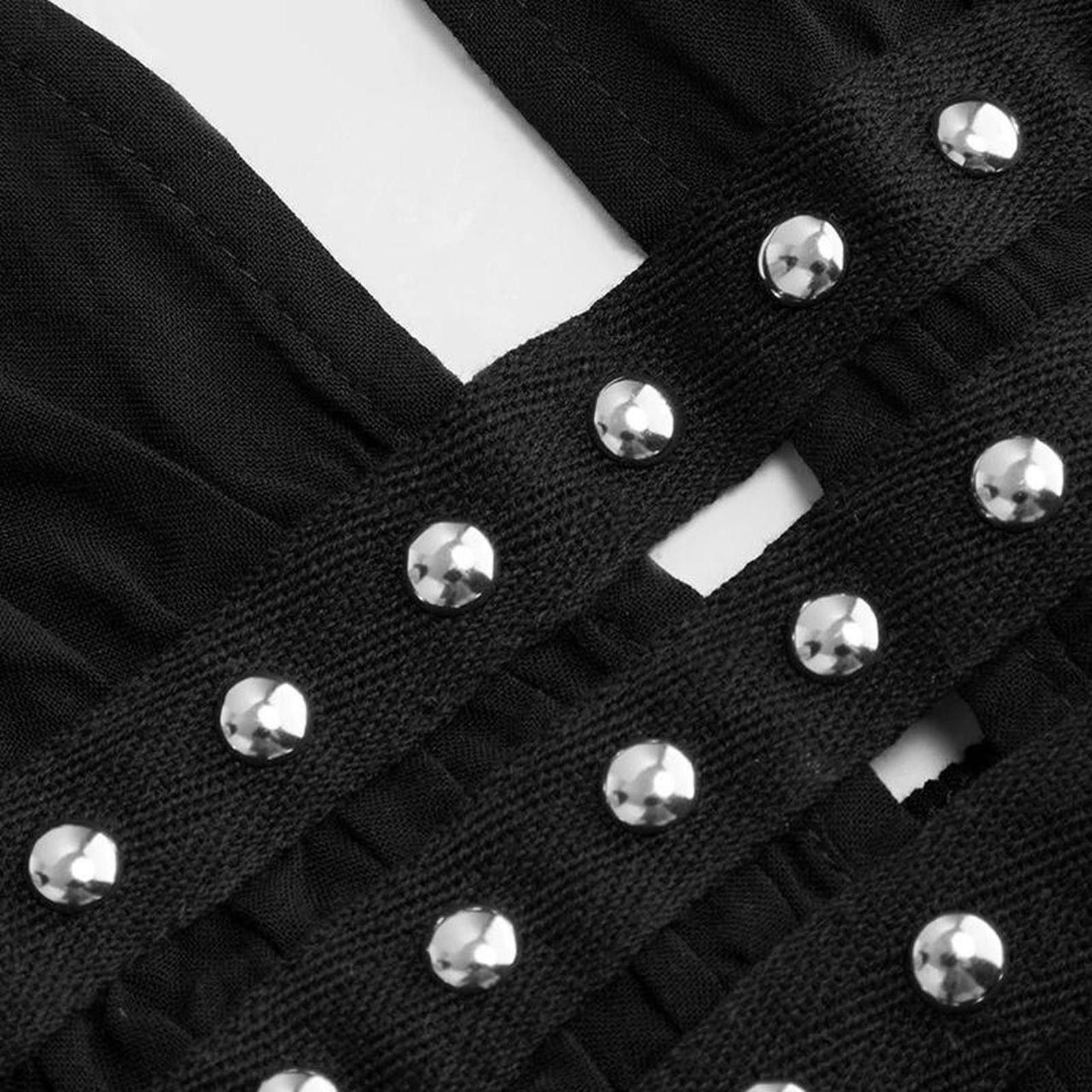 Cider Cider Halter neckline rivet ruffle hem crop tank top Size L Size L / US 10 / IT 46 - 8 Thumbnail