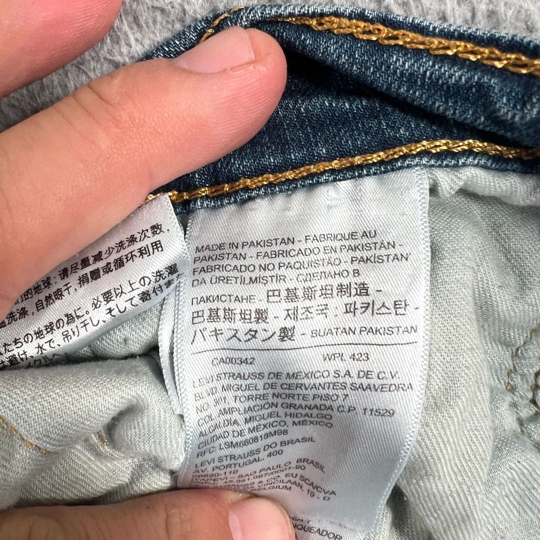 Levi's Levi's 559 Jeans Men's Relaxed Straight 30x29 Medium Denim Blue Classic Size US 30 / EU 46 - 7 Thumbnail