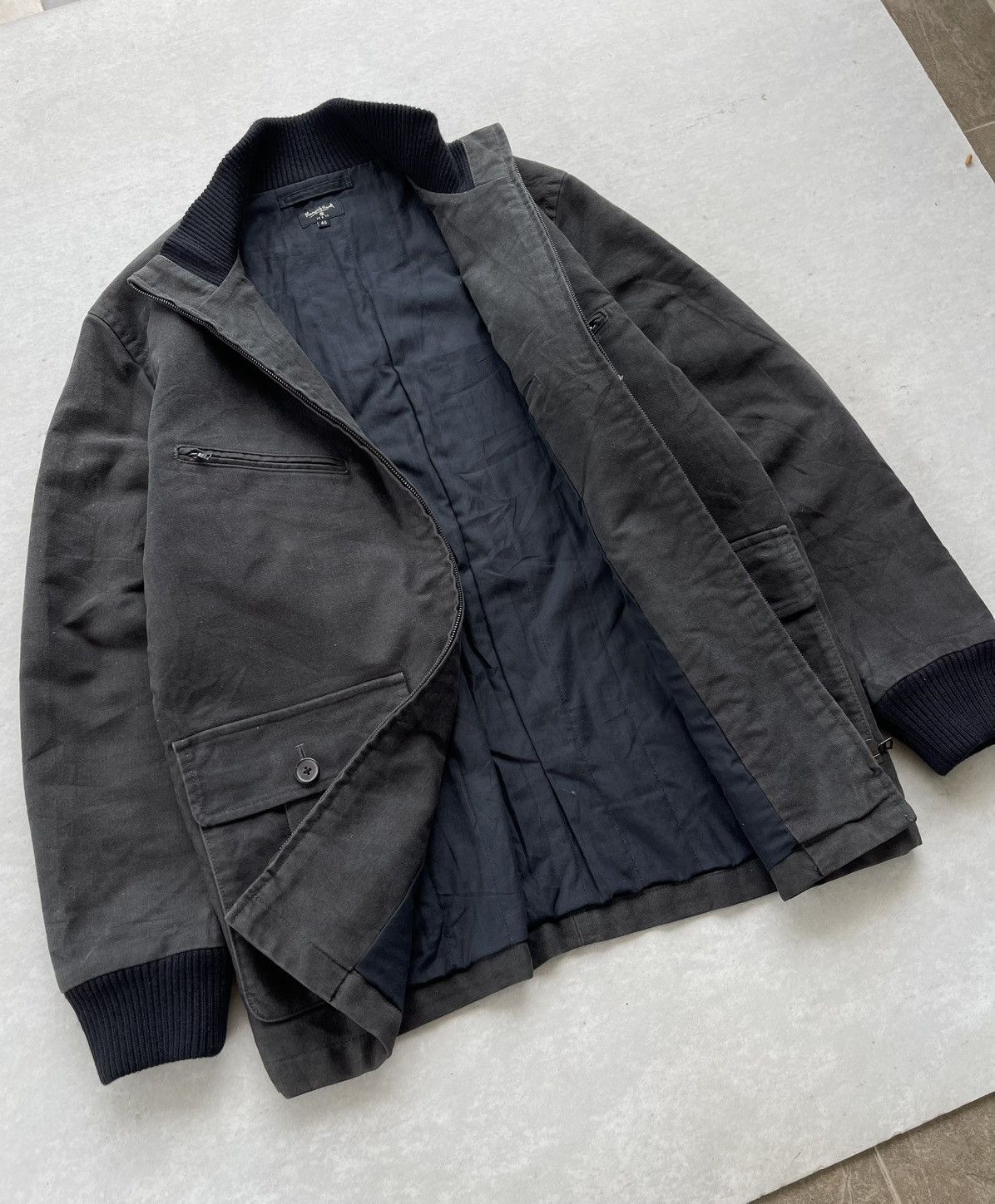 Margaret Howell AW2016 Margaret Howell Men Flight Blouson Tanker Jacket Size US L / EU 52-54 / 3 - 6 Thumbnail