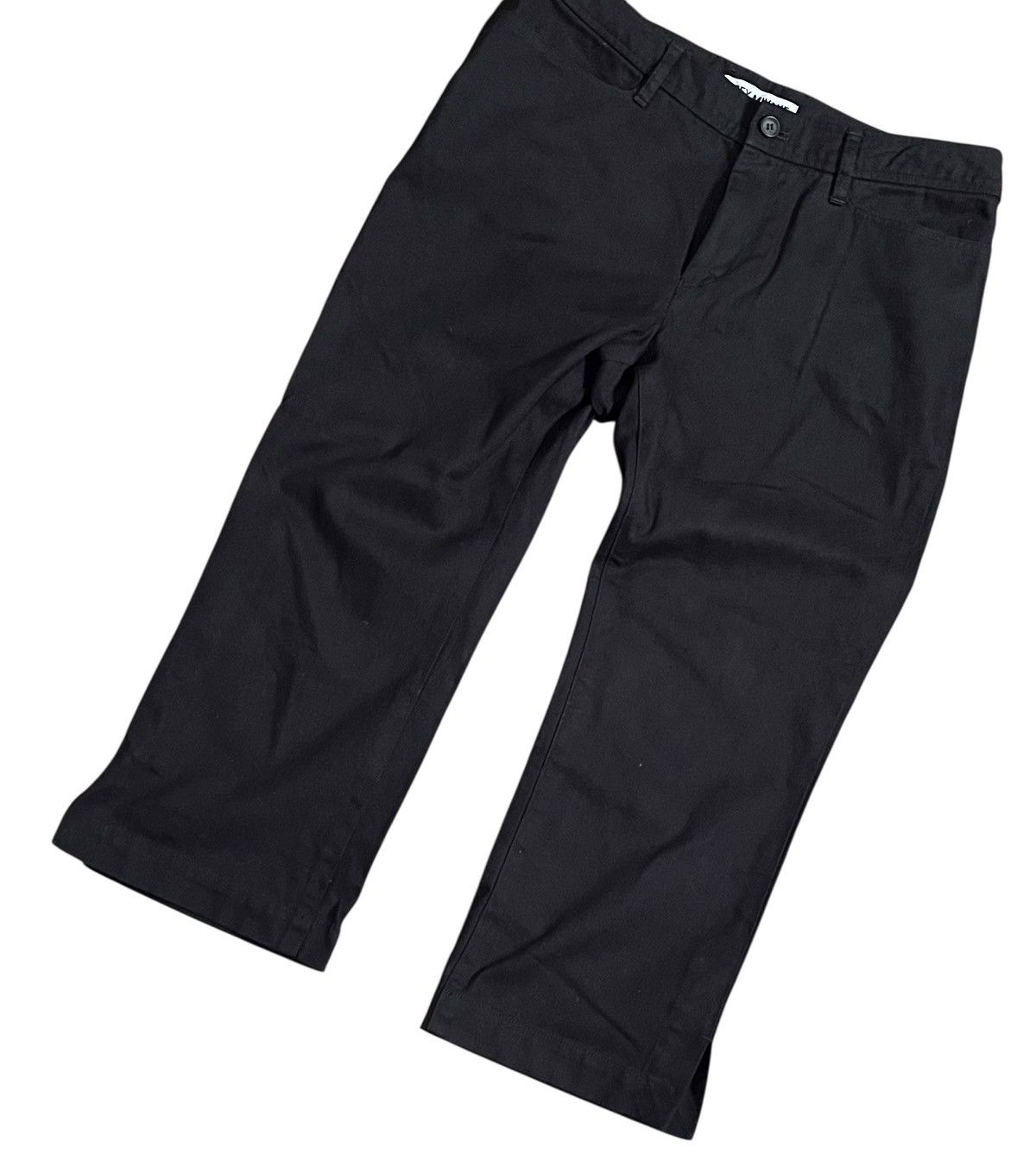 Issey Miyake Vintage issey miyake ankle straight black trousers Size US 29 - 2 Thumbnail