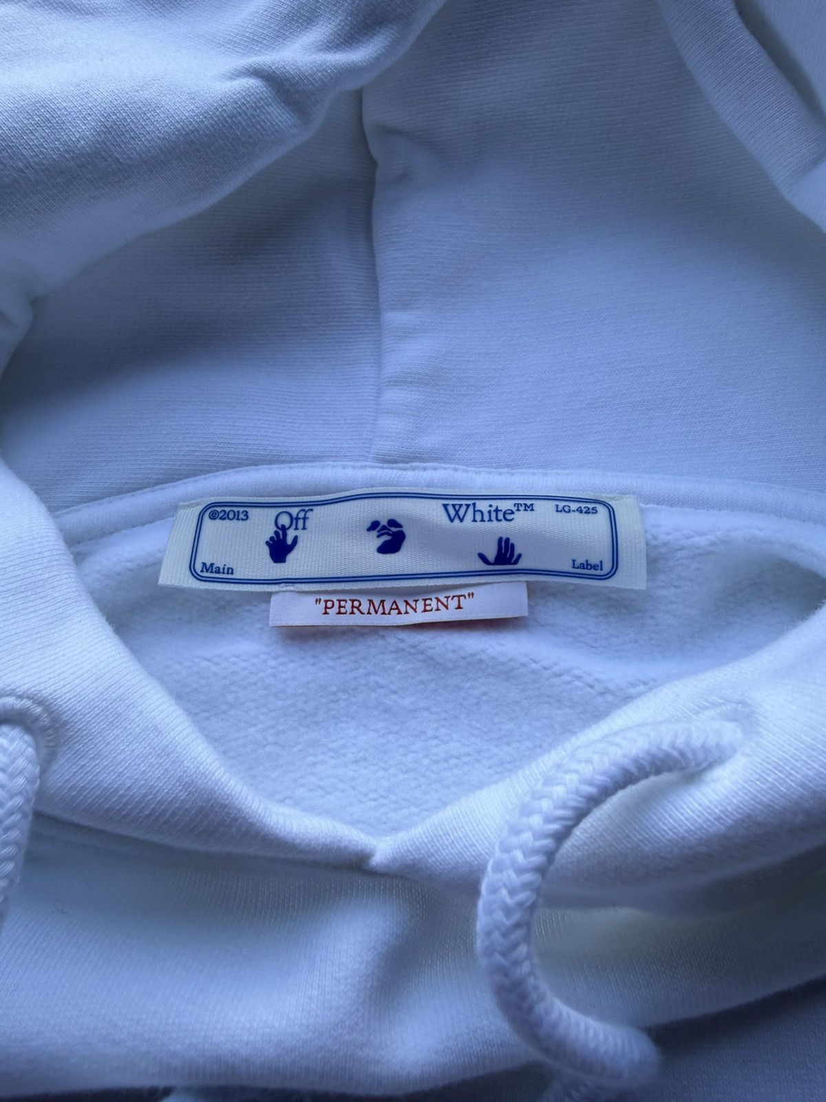 Off-White Off-White Diagonal Helvetica Oversized Hoodie White Size US S / EU 44-46 / 1 - 9 Thumbnail