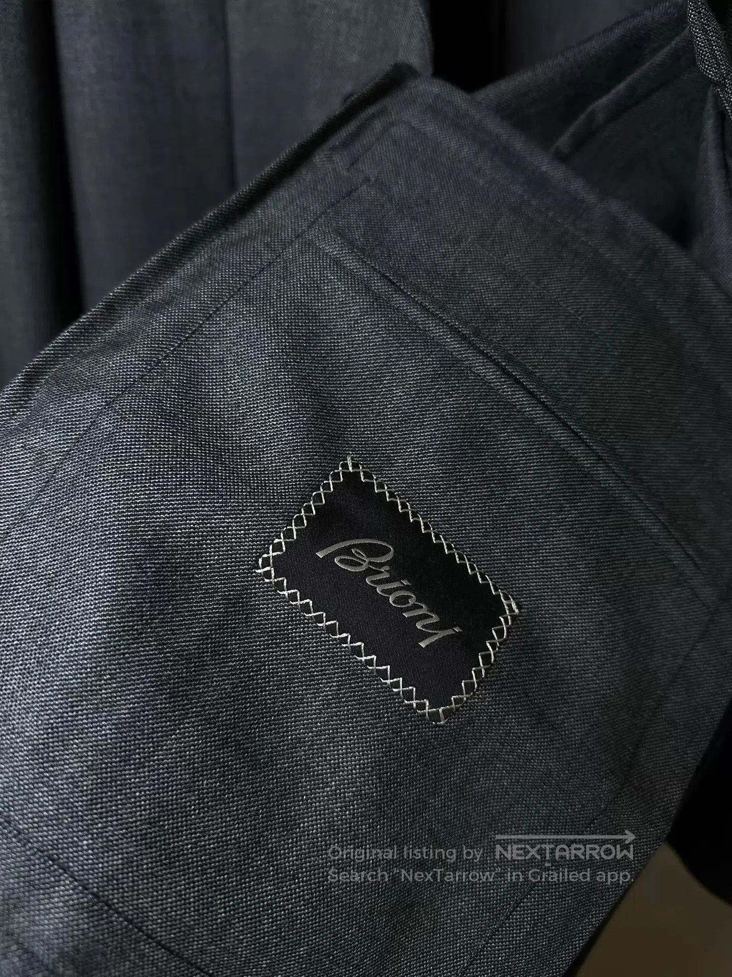 Brioni Black Long Tailored Coat - Size L. Size US L / EU 52-54 / 3 - 4 Thumbnail