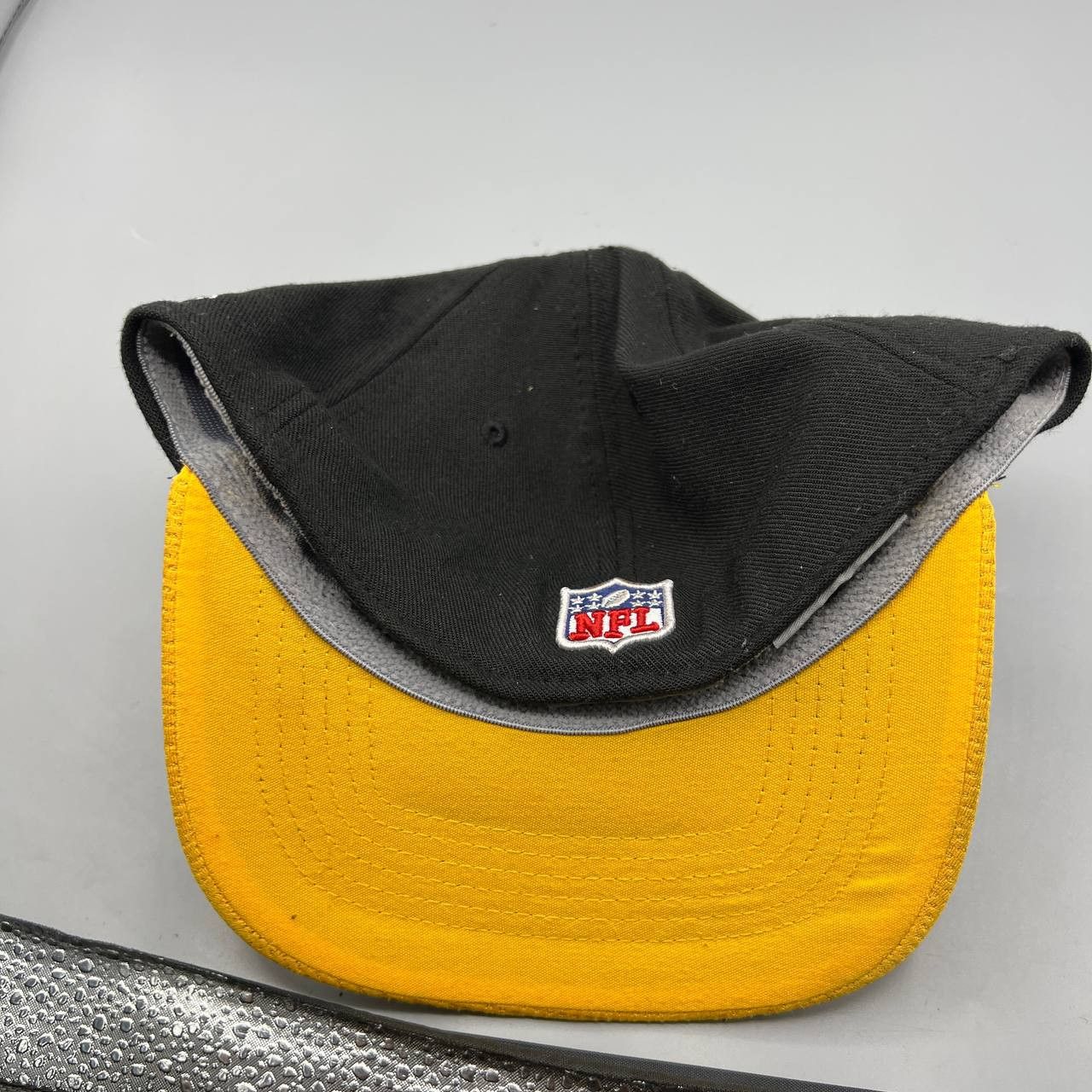 New Era Pittsburgh Steelers Hat Men S-M Stretch Fitted Cap Size ONE SIZE - 7 Thumbnail