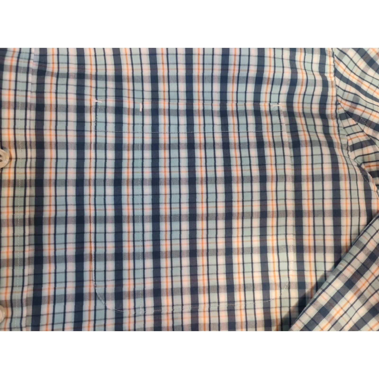 CO DULUTH TRADING CO Mens XL Tall Button-Down Shirt Plaid Blue Wrinkle Fighter - Big & Tall Casual Workwear Blue Plaid - Mens Size US XL / EU 56 / 4 - 6 Thumbnail