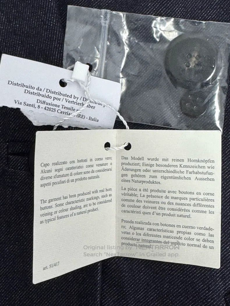 Max Mara Max Mara Double-breasted Denim Overcoat Size XS / US 0-2 / IT 36-38 - 3 Thumbnail