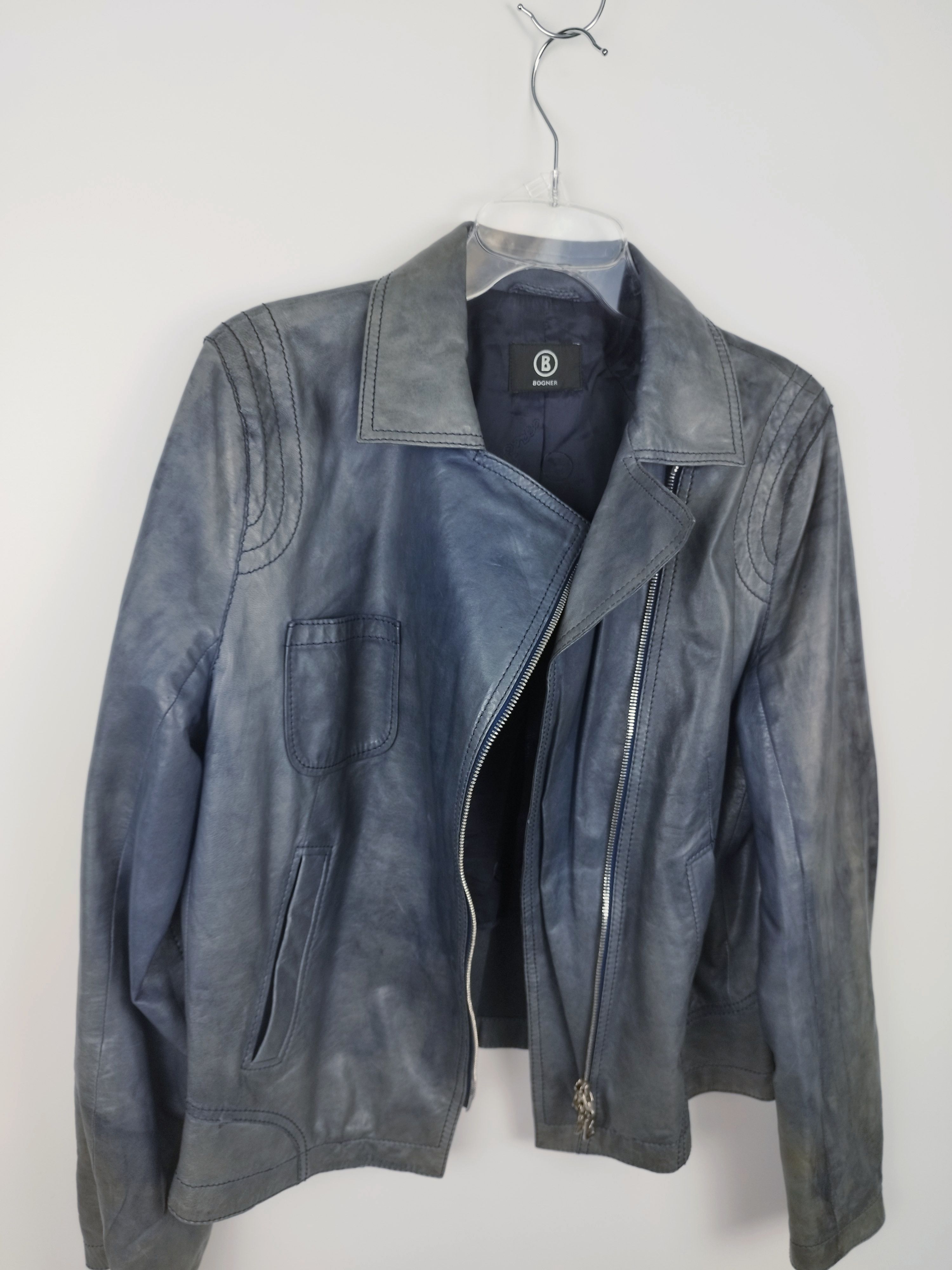Bogner Bogner Leather Jacket Lambskin Size L / US 10 / IT 46 - 5 Thumbnail