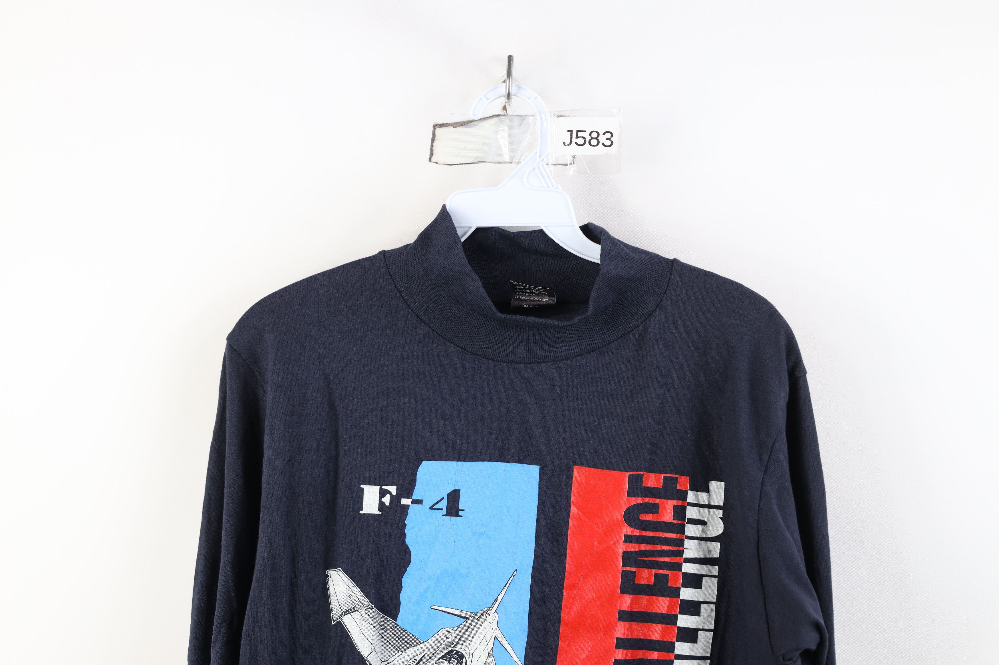 Vintage Vintage 90s US Space & Rocket Center T-Shirt Blue USA Size US M / EU 48-50 / 2 - 2 Thumbnail