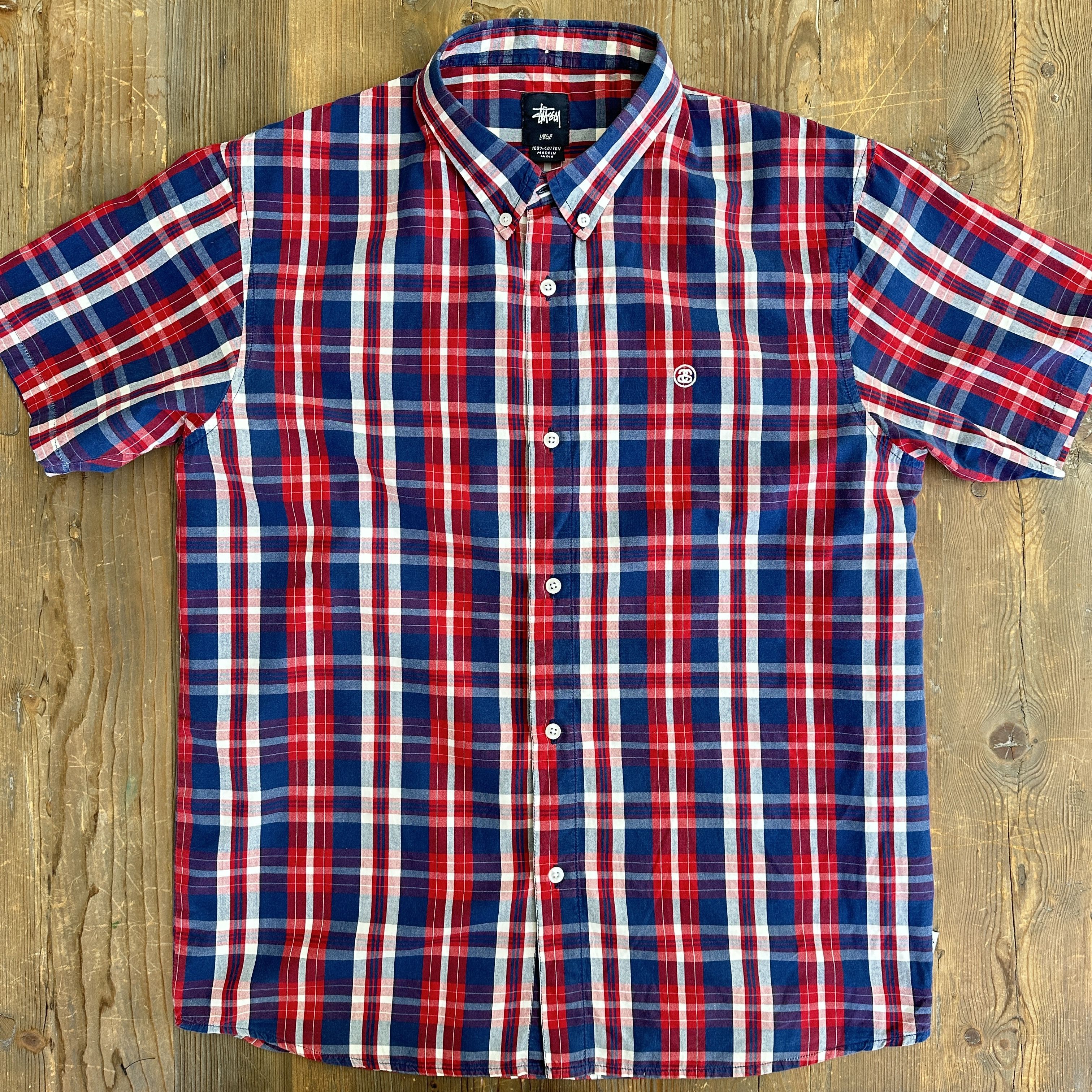 Stussy Stussy Matthew Printed Plaid Shirt SS24 | Grailed