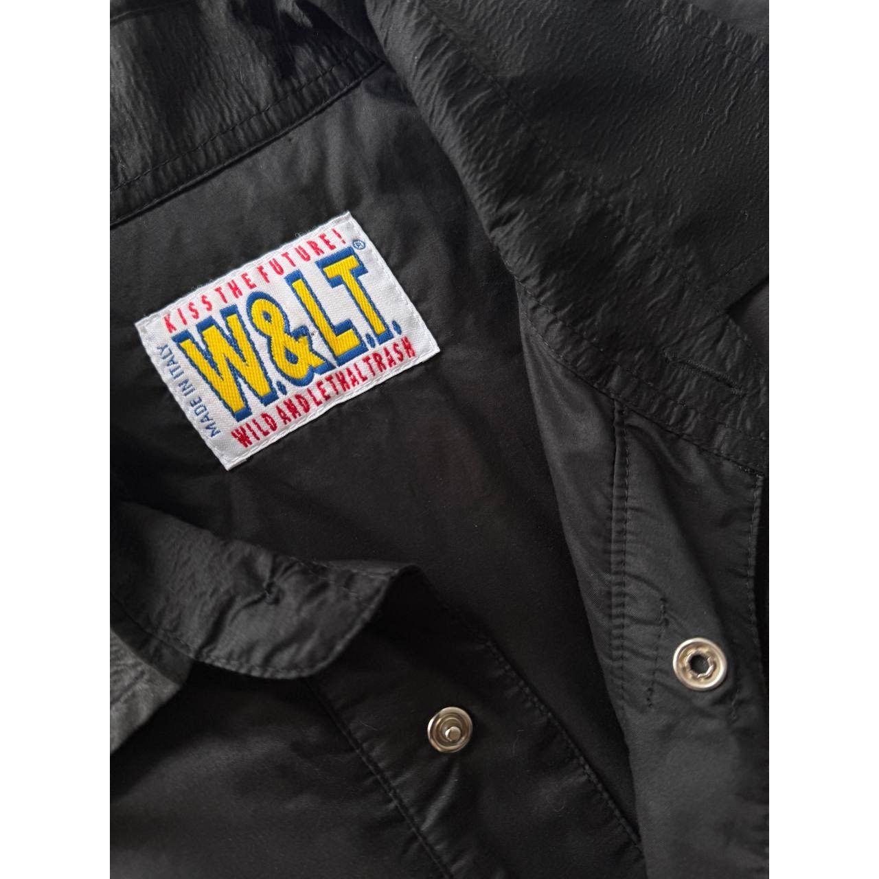 Walter Van Beirendonck W&LT Walter Van Beirendonck Black Nylon Overshirt Jacket Size US M / EU 48-50 / 2 - 3 Thumbnail