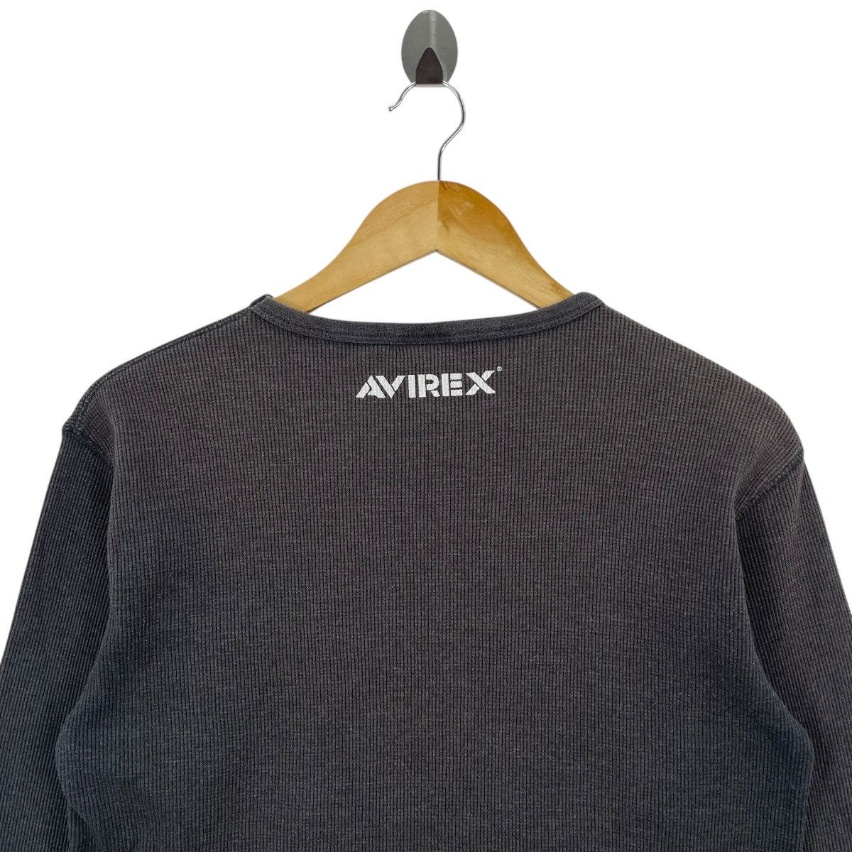 Avirex Vintage U.S. Navy Avirex Military Long Sleeve Waffle Tee Size US L / EU 52-54 / 3 - 7 Thumbnail