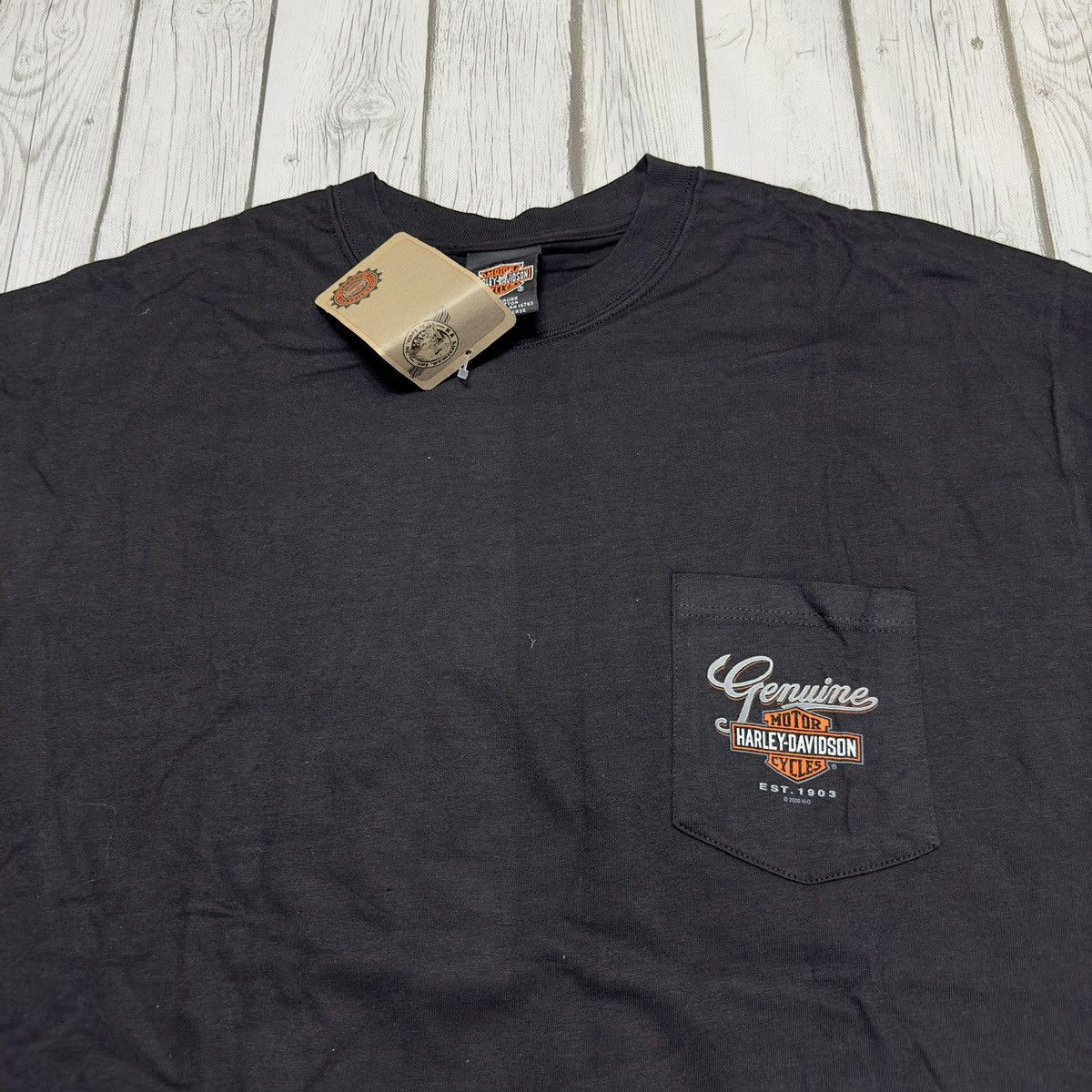 Harley Davidson × Vintage Vintage Harley Davidson tee Size US XL / EU 56 / 4 - 4 Thumbnail