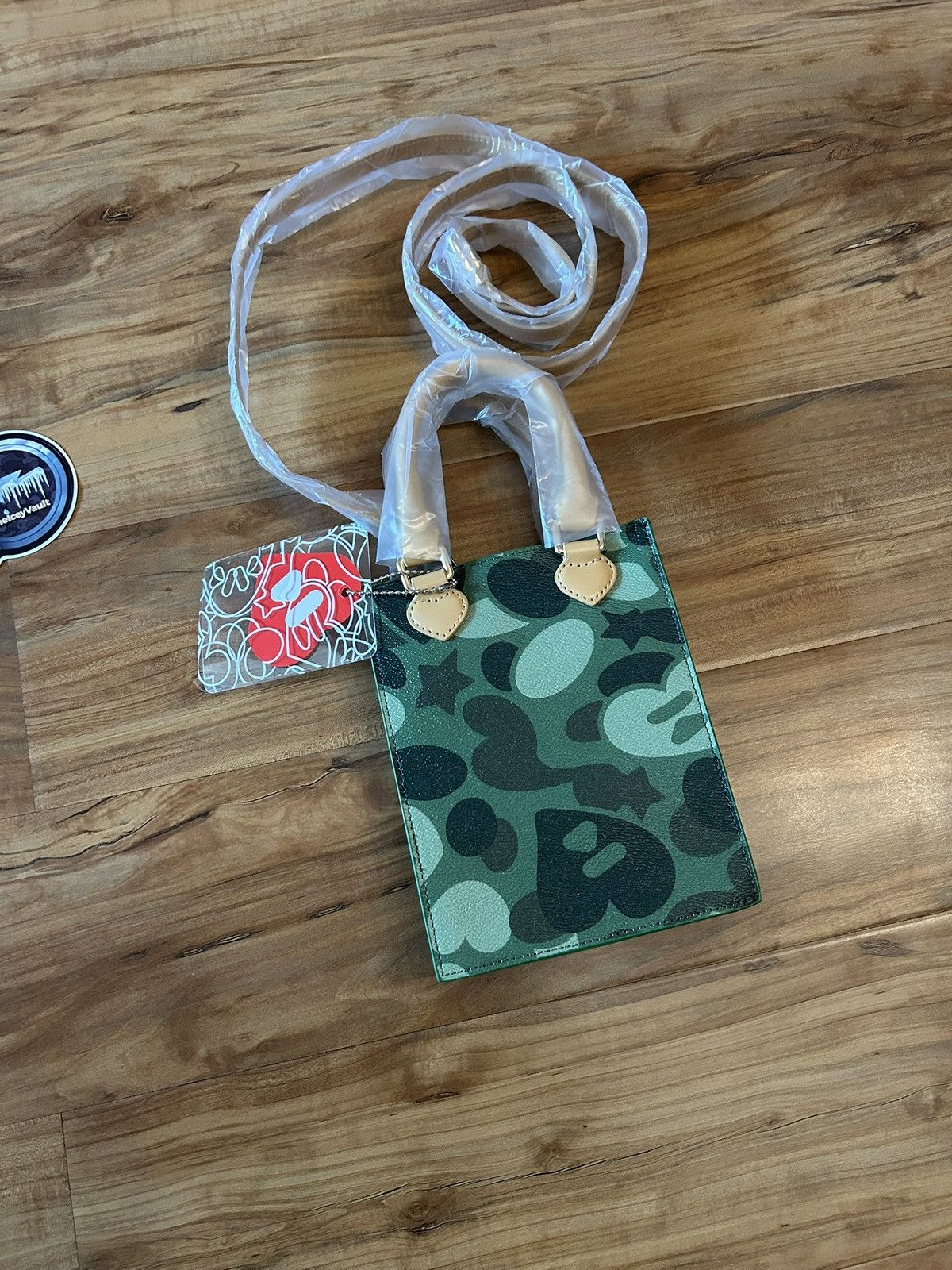 Bape Bape Green Apee Camo Mini Tote Bag Size ONE SIZE - 2 Thumbnail