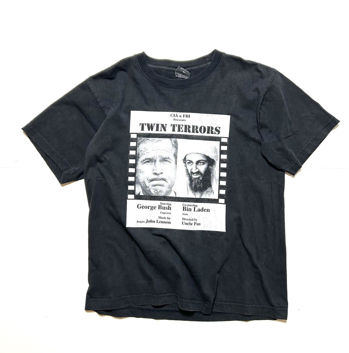 Vintage 90's 'Twin Terrors' T-Shirt L Size US L / EU 52-54 / 3 - 1 Thumbnail