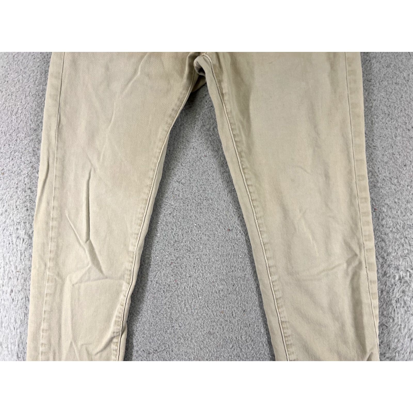 American Eagle Outfitters American Eagle Womens Skinny Jeans 28 Beige Denim Mid Rise Stretch Zipper 90s Casual Size 28" / US 6 / IT 42 - 3 Thumbnail
