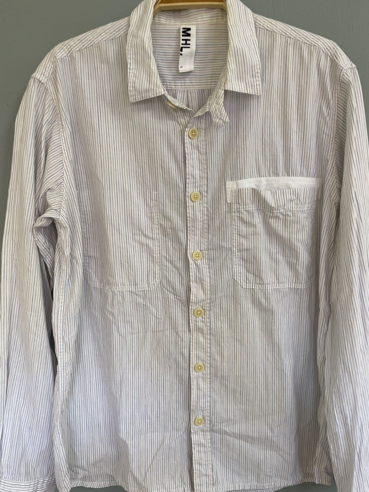Margaret Howell MHL Margaret Howell button up Shirt Size US L / EU 52-54 / 3 - 3 Thumbnail