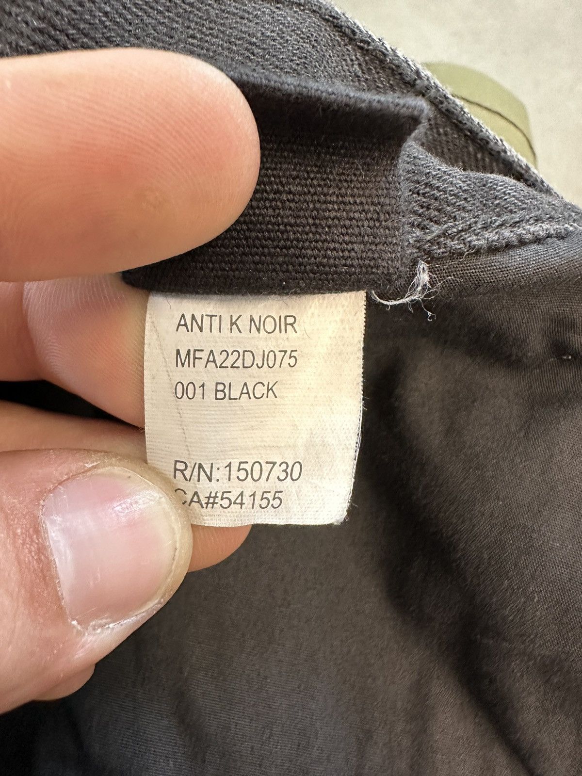 Ksubi Ksubi Anti K Noir Distressed Denim Pants Size US 38 / EU 54 - 10 Thumbnail