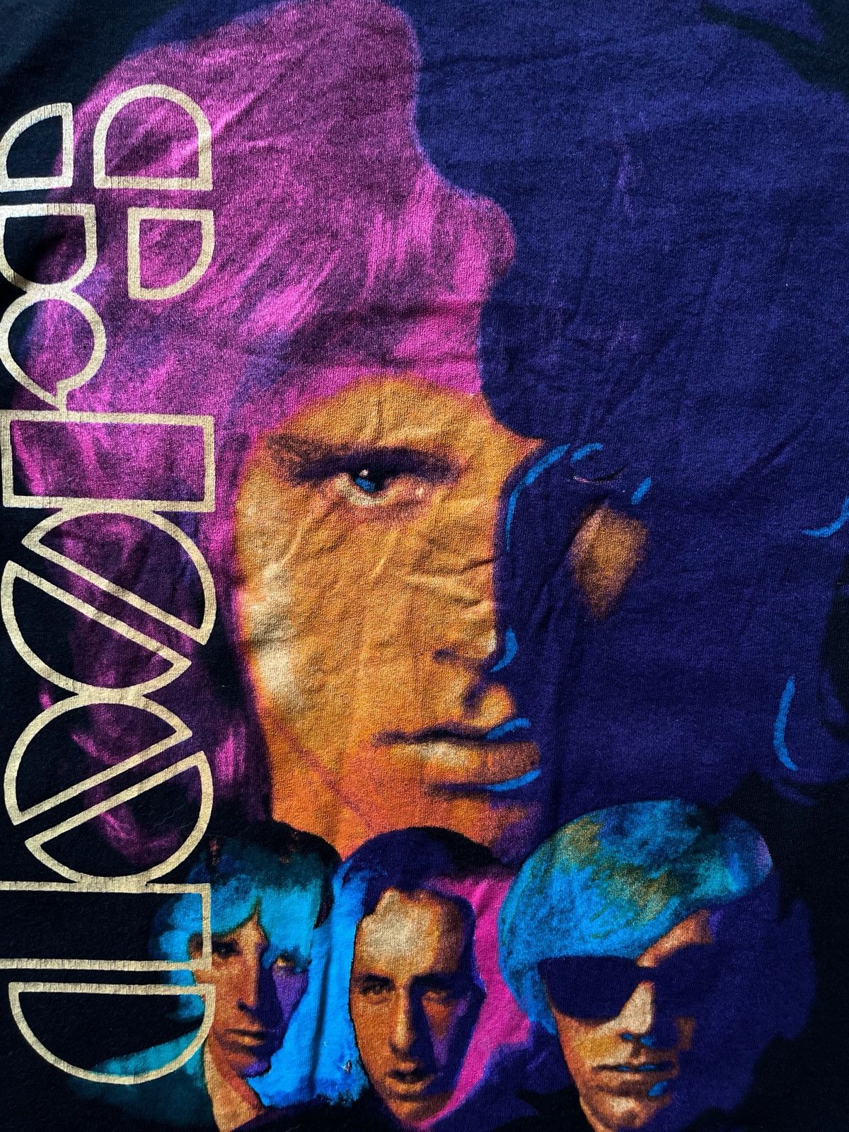 Hanes Vintage the doors “No one here gets out alive” tee Size US L / EU 52-54 / 3 - 3 Thumbnail