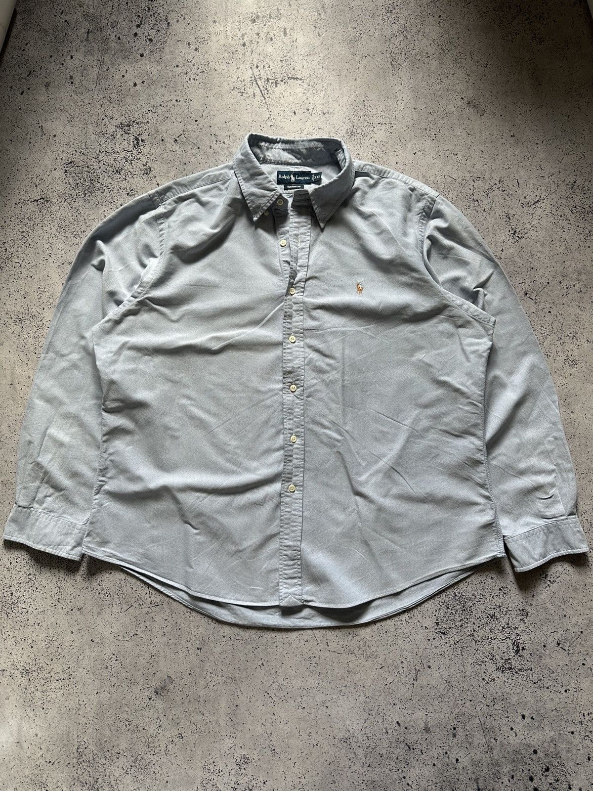 Vintage Vintage Polo Ralph Lauren Button Up Shirt Mini Pony Y2K USA Size US XXL / EU 58 / 5 - 1 Thumbnail
