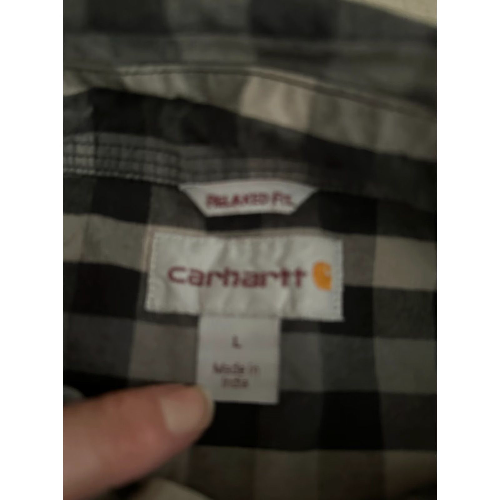 Carhartt Carhartt Shirt Mens Medium Multicolor Button-Up Long Sleeve Relaxed Fit Outdoor Plaid Casual Logo Chase Size US M / EU 48-50 / 2 - 3 Thumbnail
