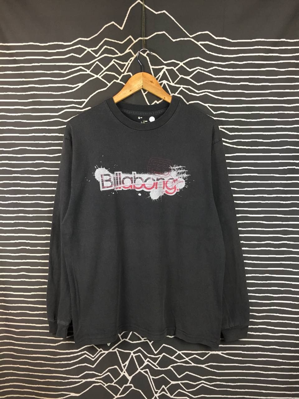 Billabong Vtg Billabong Splatter Graphic Surfwear Long Sleeve Tee Size US L / EU 52-54 / 3 - 2 Thumbnail