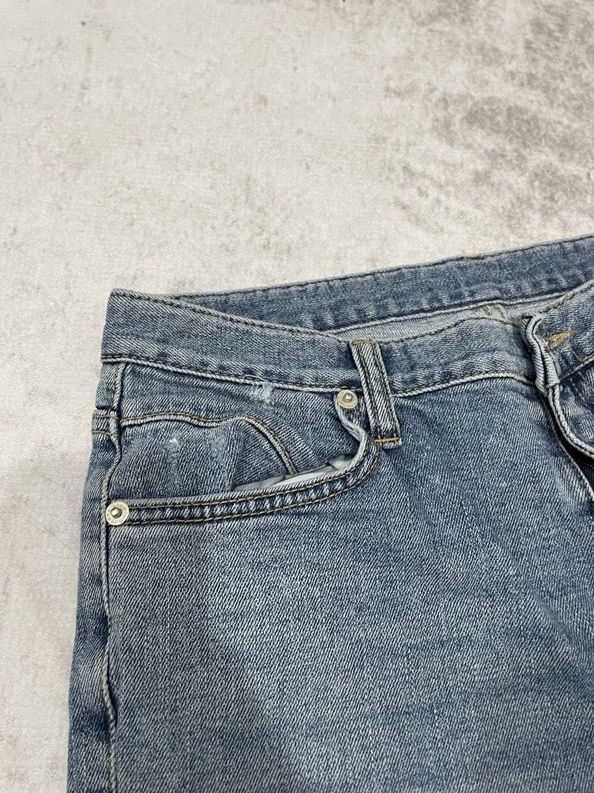 Hysteric Glamour 2000s flared baggy japan wash y2k style Size US 28 / EU 44 - 4 Thumbnail
