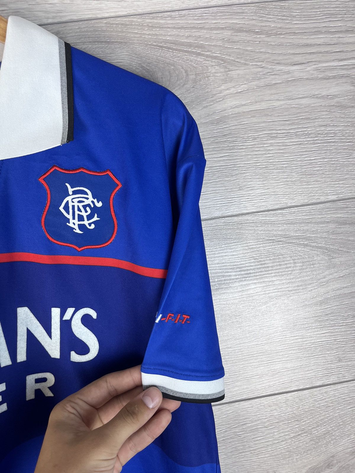 Nike Vintage men’s soccer jersey FC Rangers Nike size Xl Size US XL / EU 56 / 4 - 6 Thumbnail