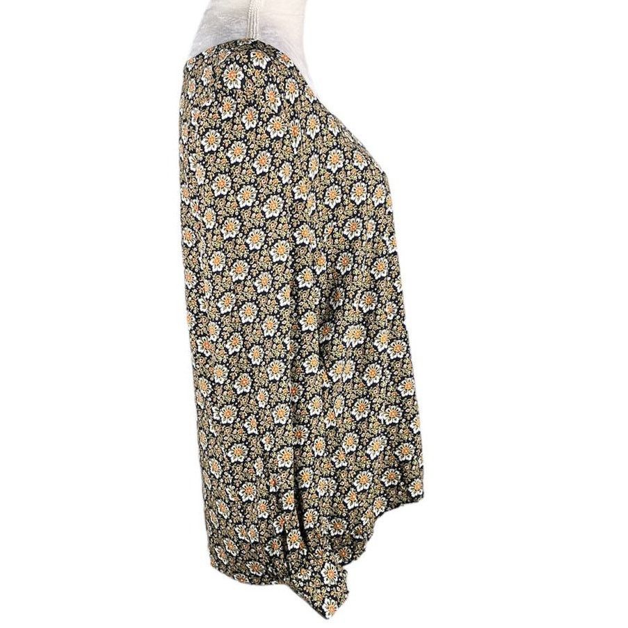 Loft Loft Top Blouse Floral Long Sleeves Medium New Size M / US 6-8 / IT 42-44 - 7 Thumbnail