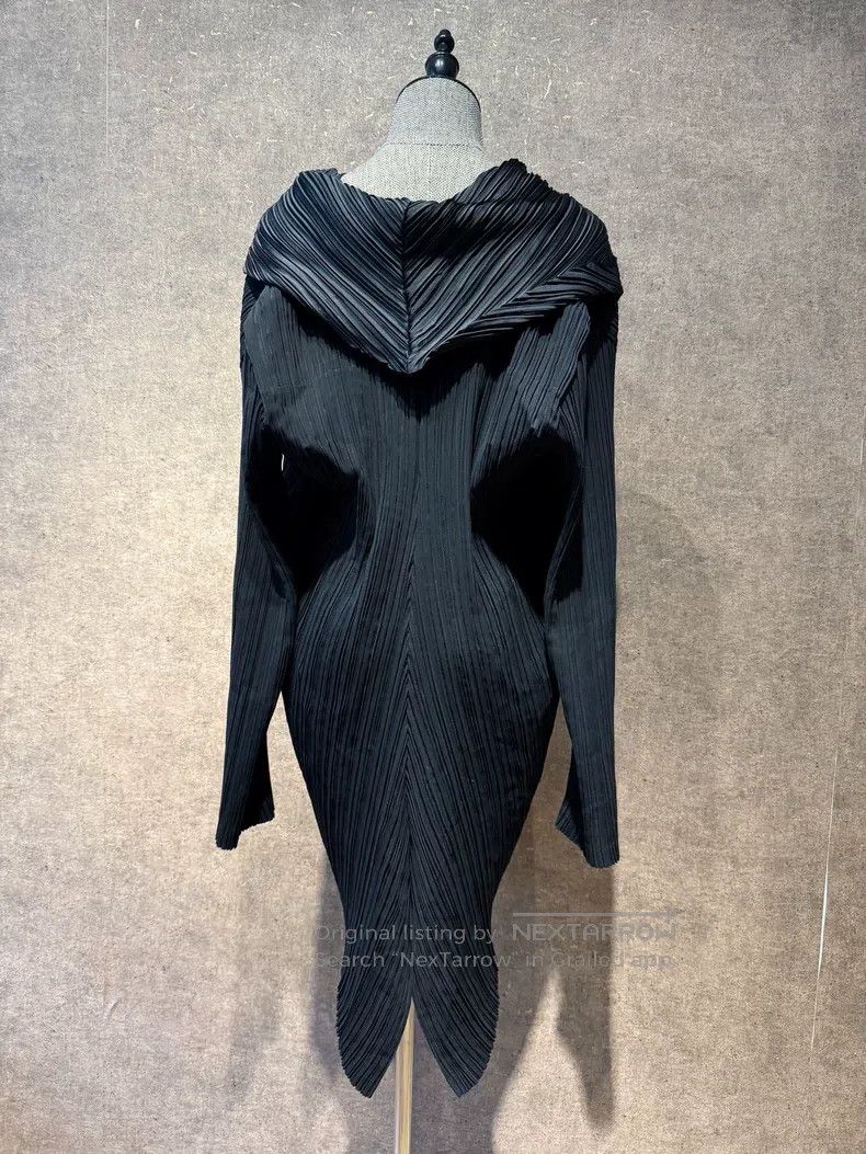 Issey Miyake Issey Miyake Scarf Bow Cardigan Coat Size L / US 10 / IT 46 - 5 Thumbnail