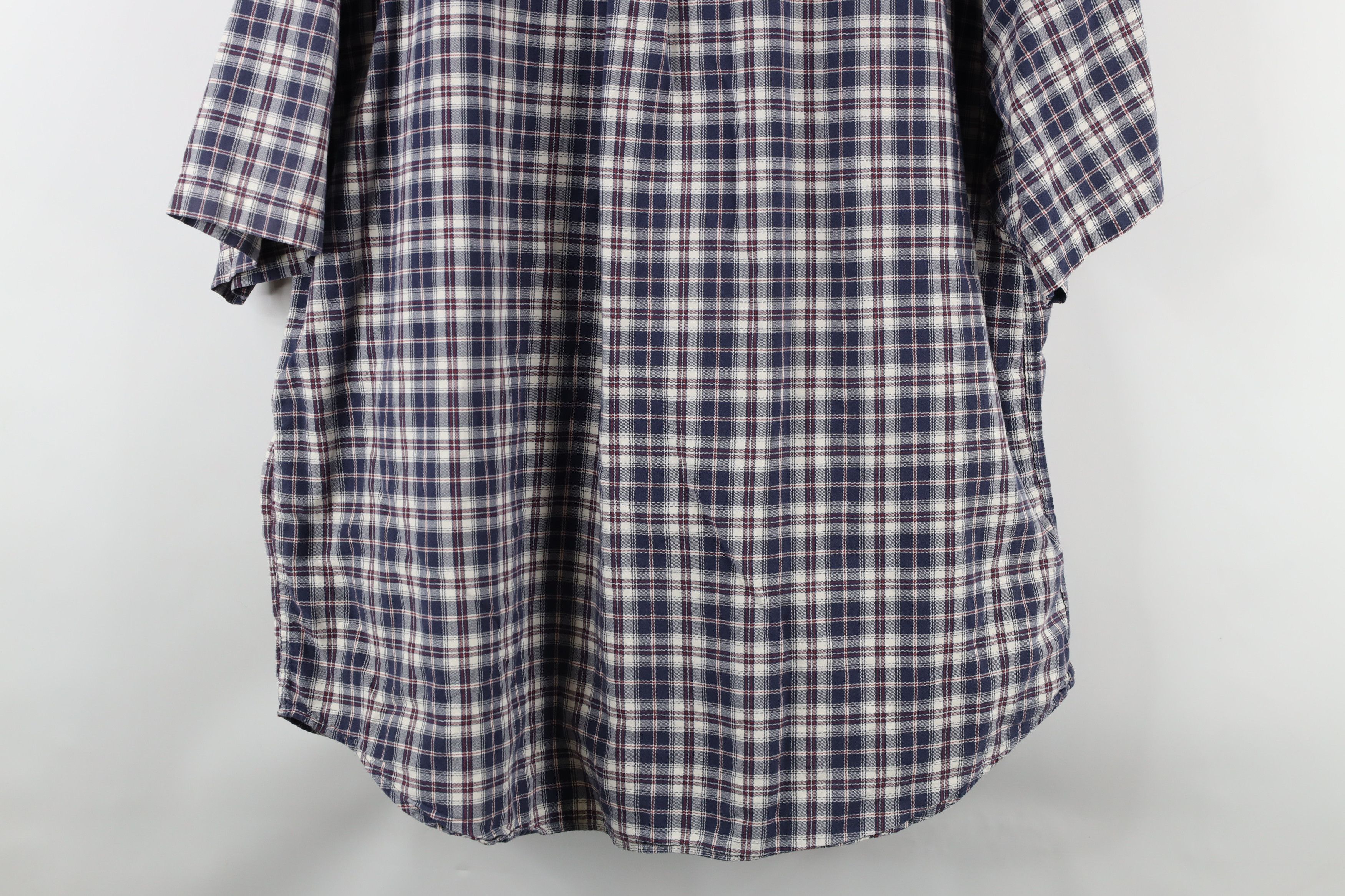 Eddie Bauer × Vintage Vintage 90s Eddie Bauer Short Sleeve Collared Button Shirt Size US XXL / EU 58 / 5 - 8 Thumbnail