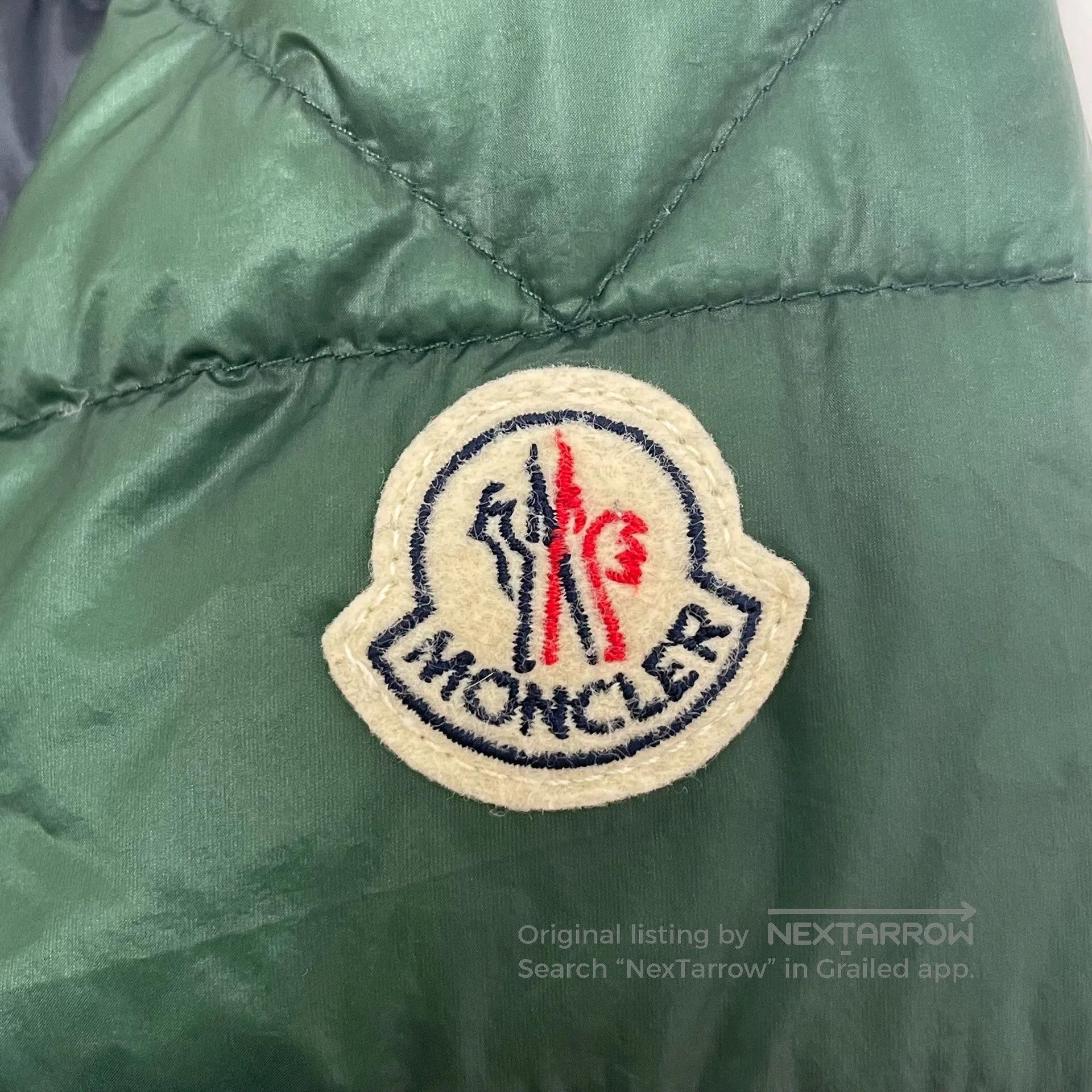 Moncler Moncler Color-block logo patch lapel zipper long-sleeve si Size US L / EU 52-54 / 3 - 5 Thumbnail